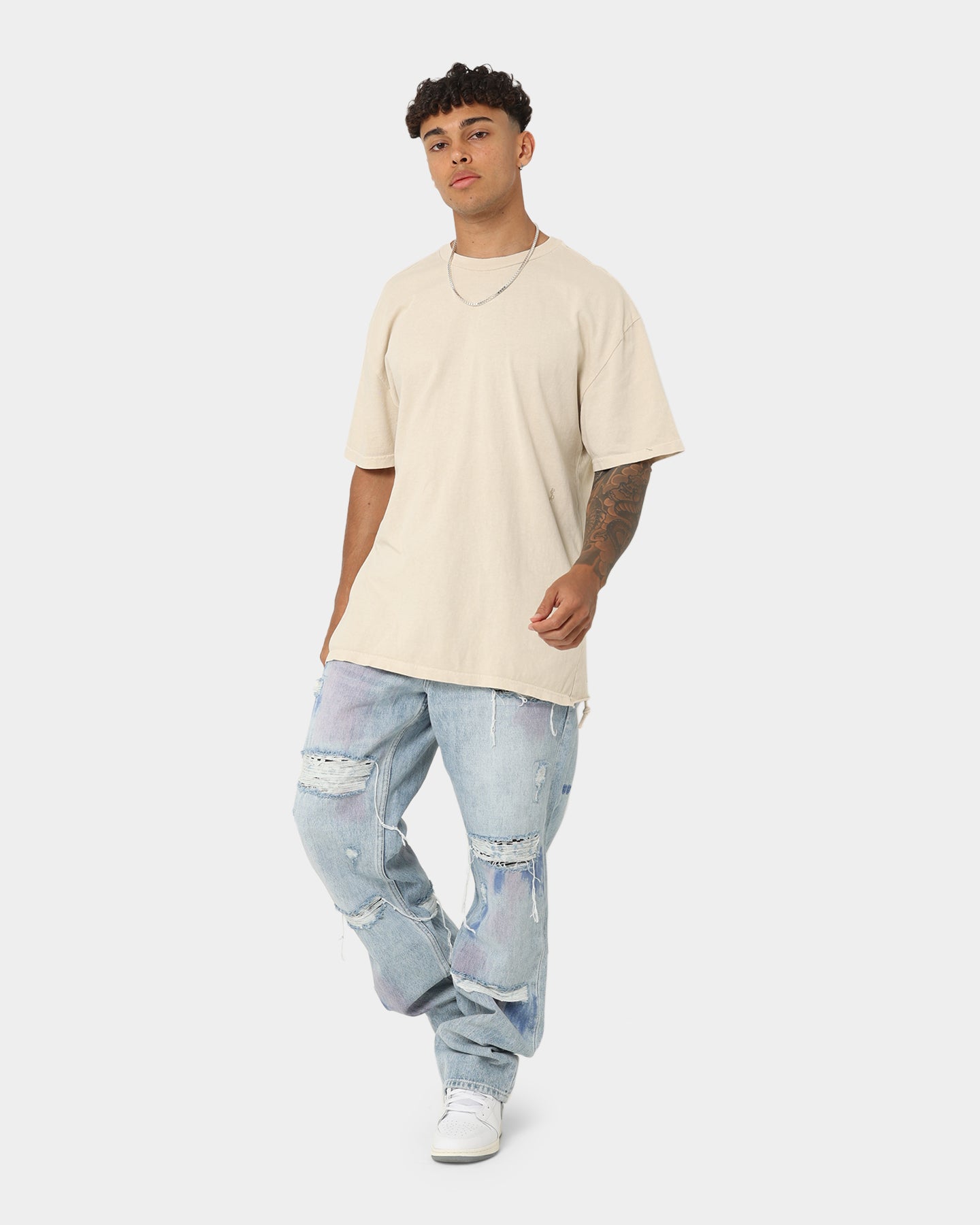 Ksubi 4X4 Biggie T-Shirt Desert、mySite、zt4zffjzw