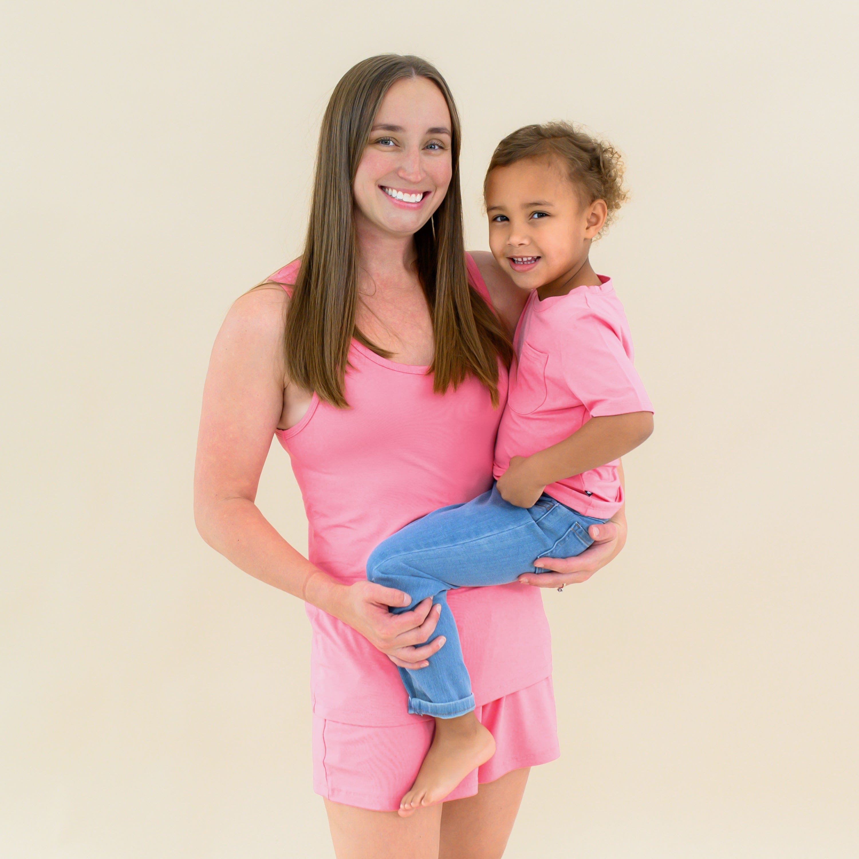  Toddler Crew Neck Tee in Guava、mySite、layawaytickets