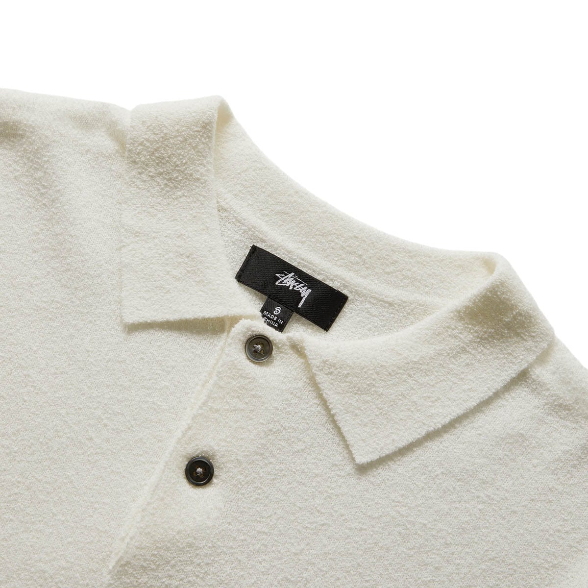 TEXTURED POLO SWEATER、mySite、zt4zffjzw