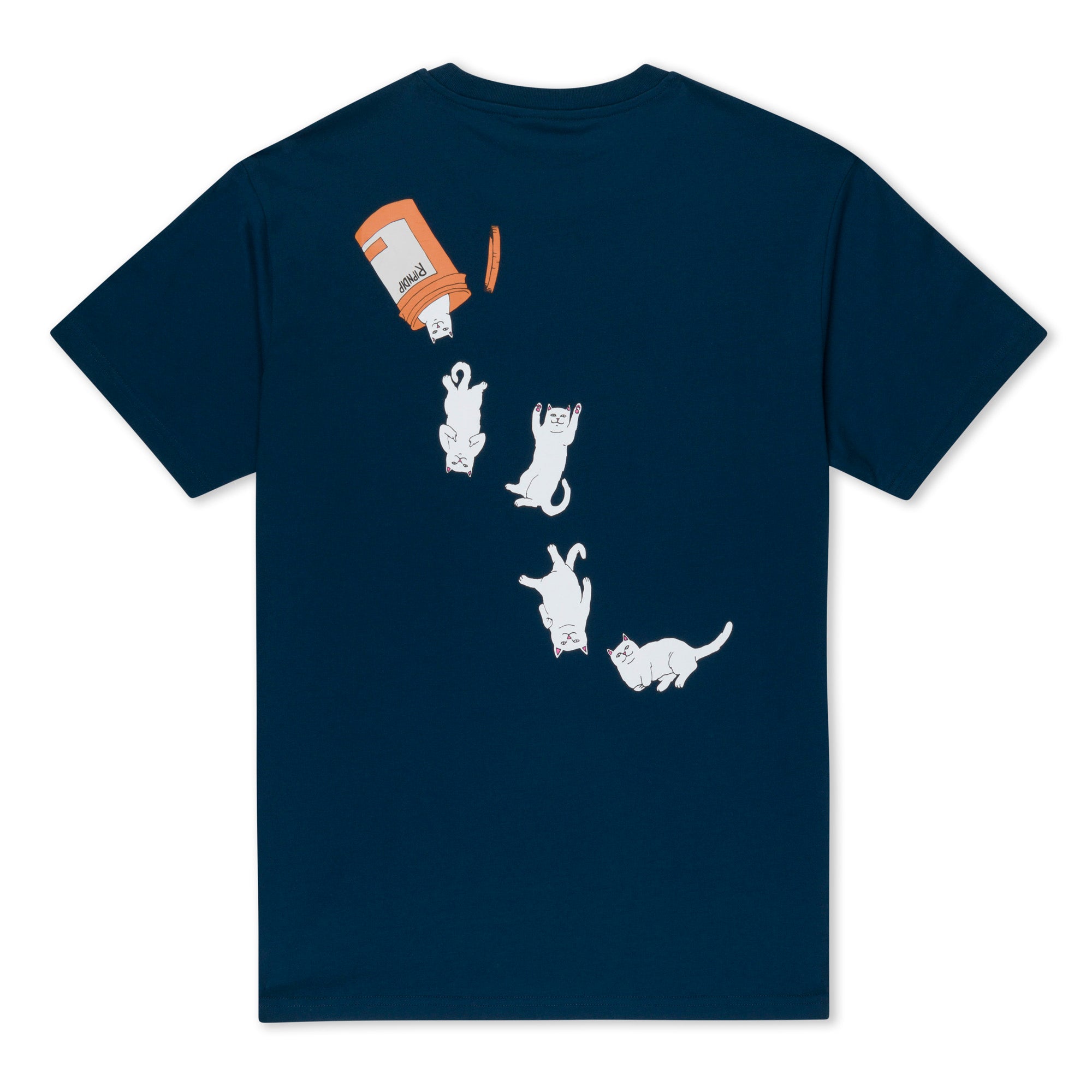  Nermal Pills Tee (Navy)、mySite、merchandisen