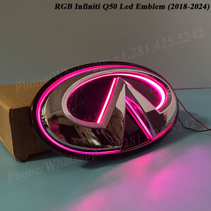 RGB Infiniti Q50 Led Emblem (2018-2024)、mySite、nflplayoffbracketp