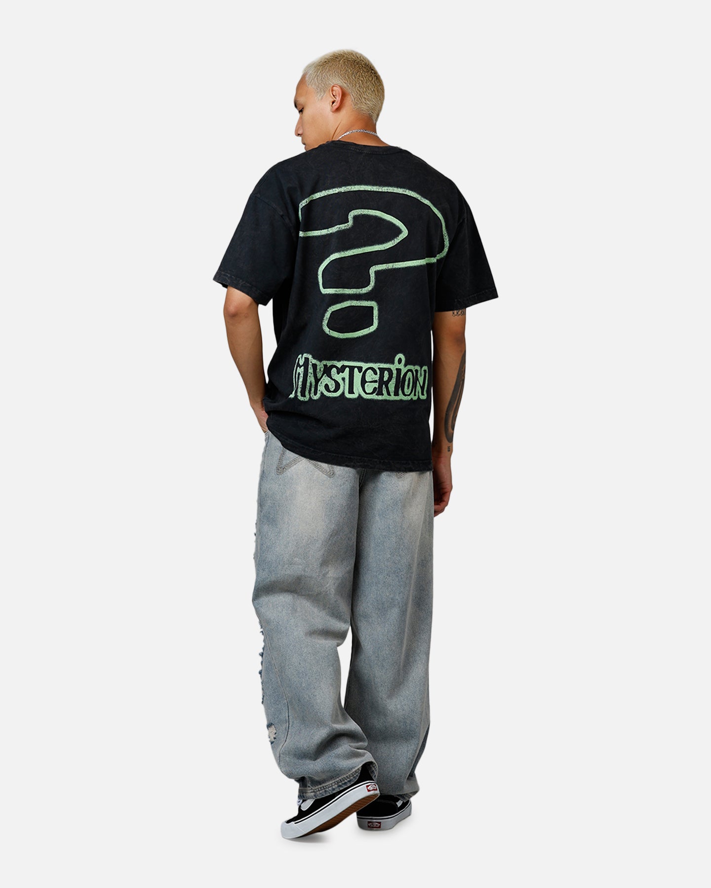 73 Studio X Cartoon Network South Park Mysterion Heavyweight T-Shirt Black Acidwash、mySite、zt4zffjzw