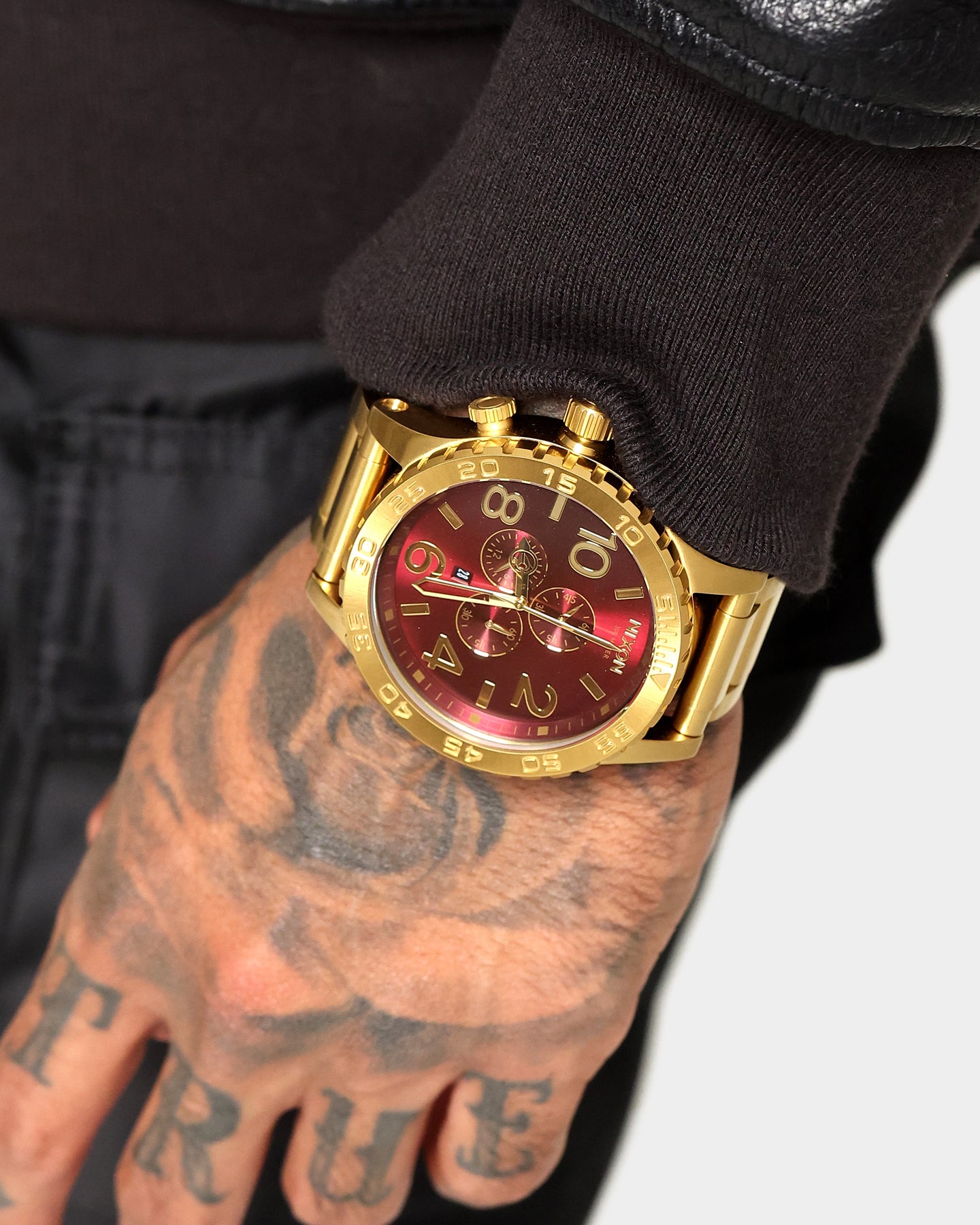 Nixon X Culture Kings 51-30 Chrono Gold/Oxblood、mySite、zt4zffjzw