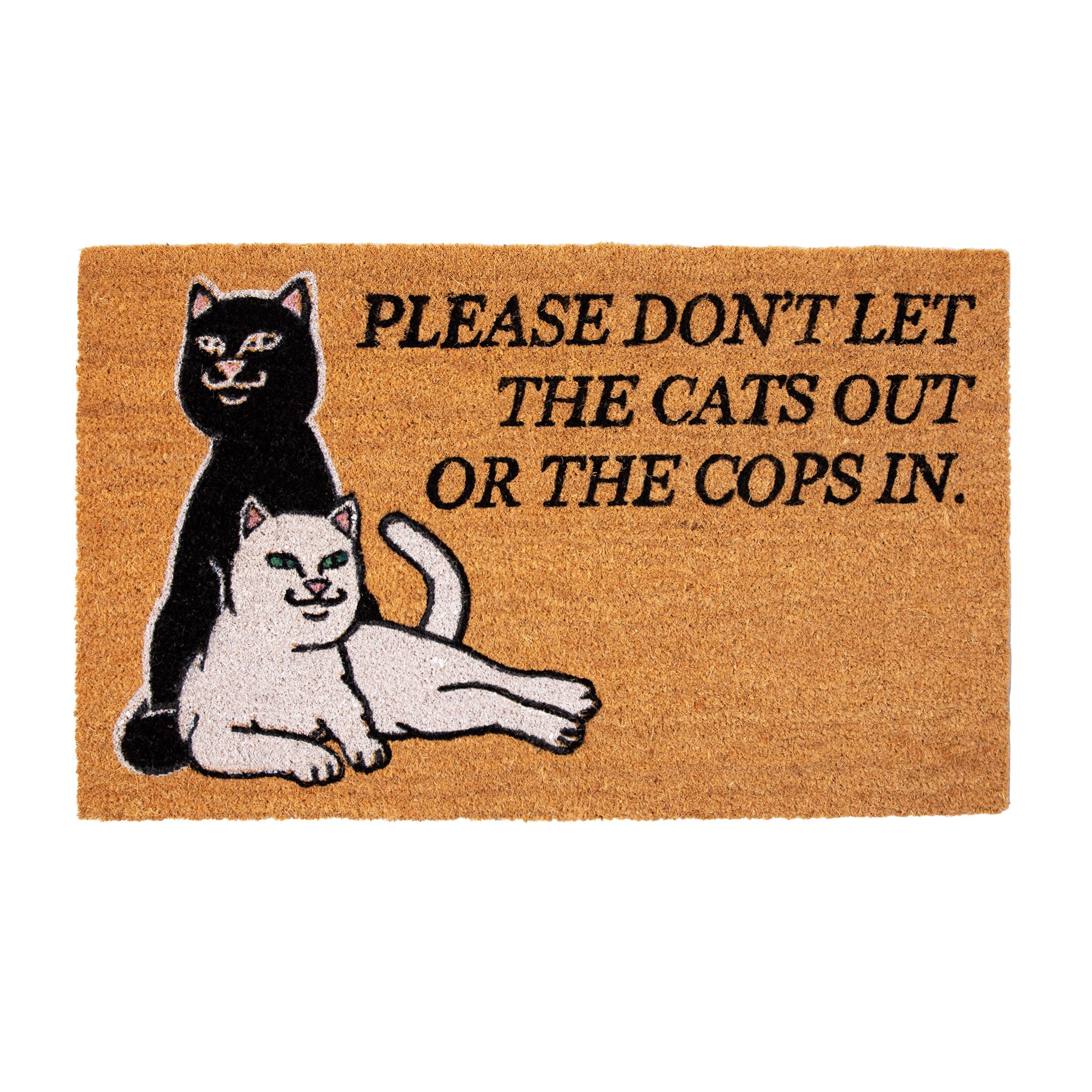  Don't Let The Cops In Rug (Brown)、mySite、merchandisen