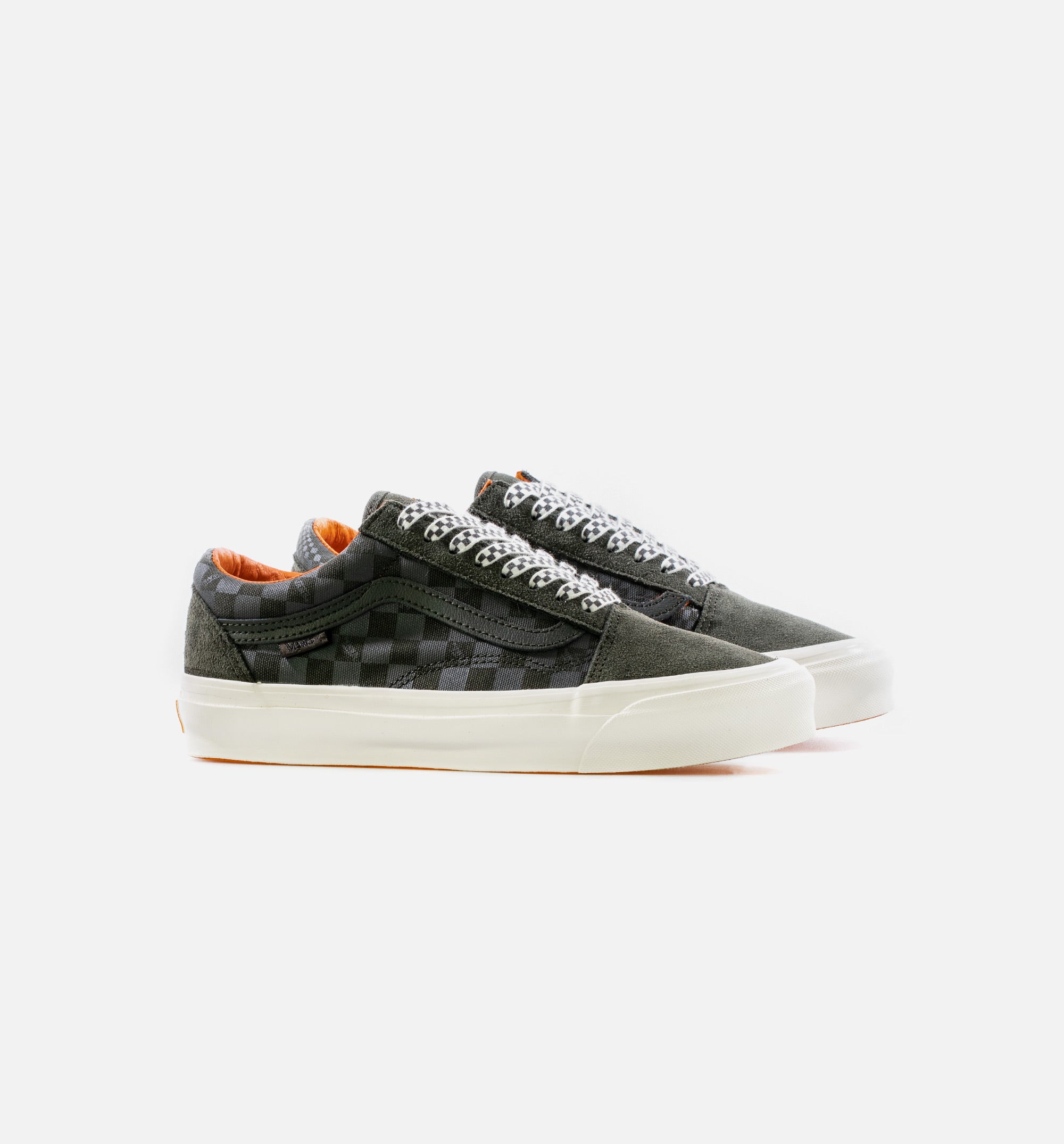 Porter X Vans Old Skool OG LX Mens Lifestyle Shoe - Olive/White、mySite、dreamappss