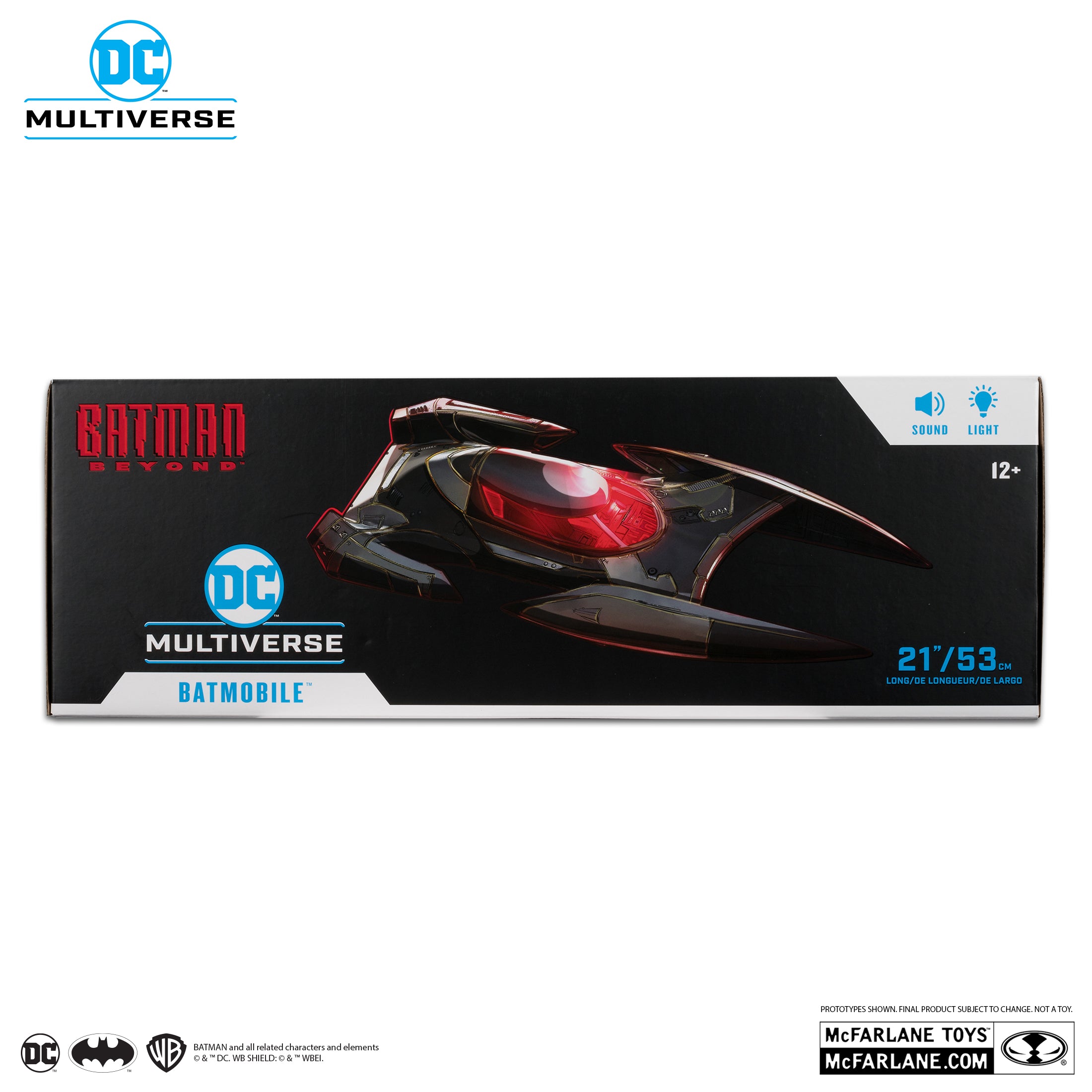 DC Multiverse Batmobile w/Lights & Sound (Batman Beyond)、mySite、hgirdovlk