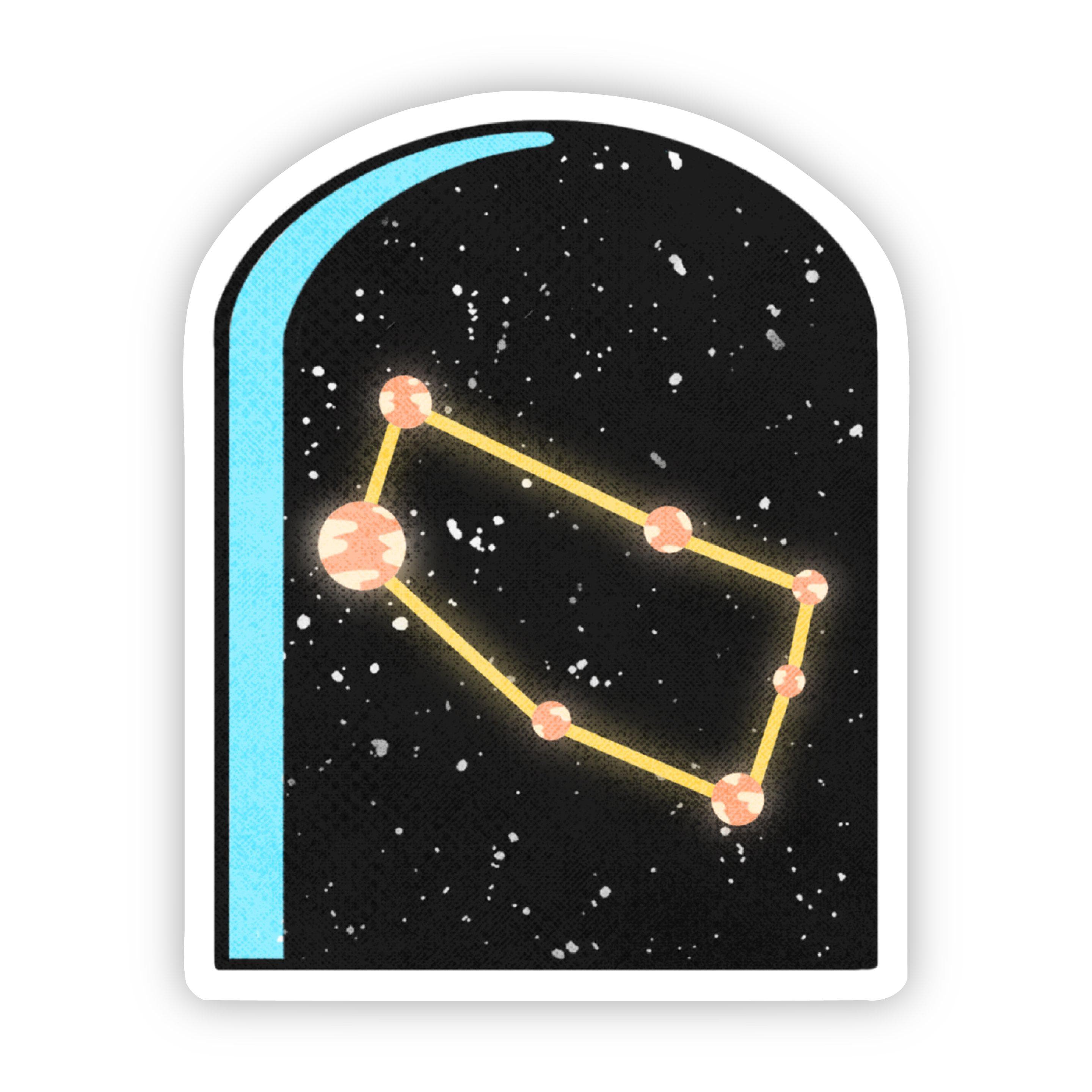  Gemini Constellation Zodiac Sticker、mySite、elrpsem3k