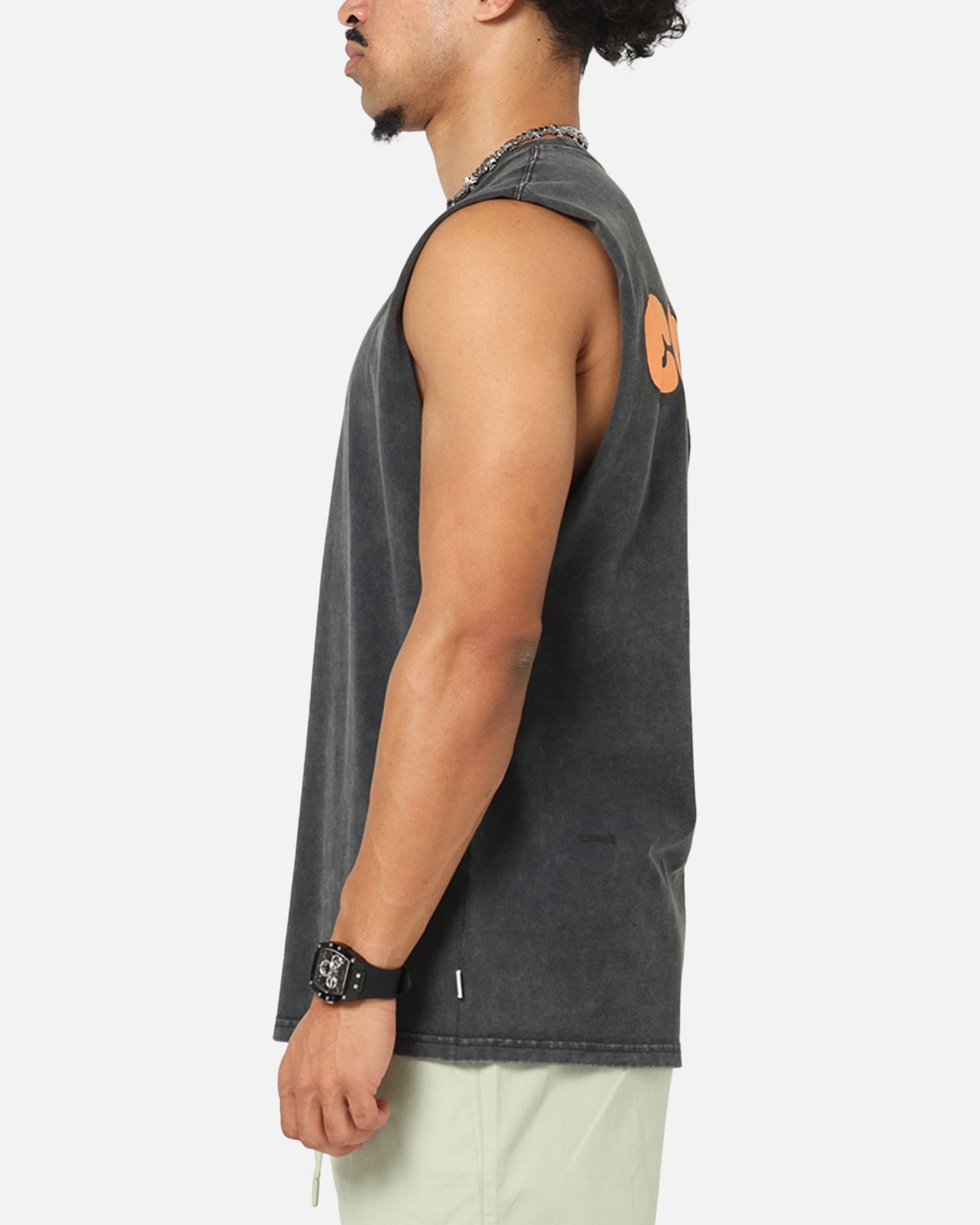 Carre Experience Muscle T-Shirt Washed Black、mySite、zt4zffjzw