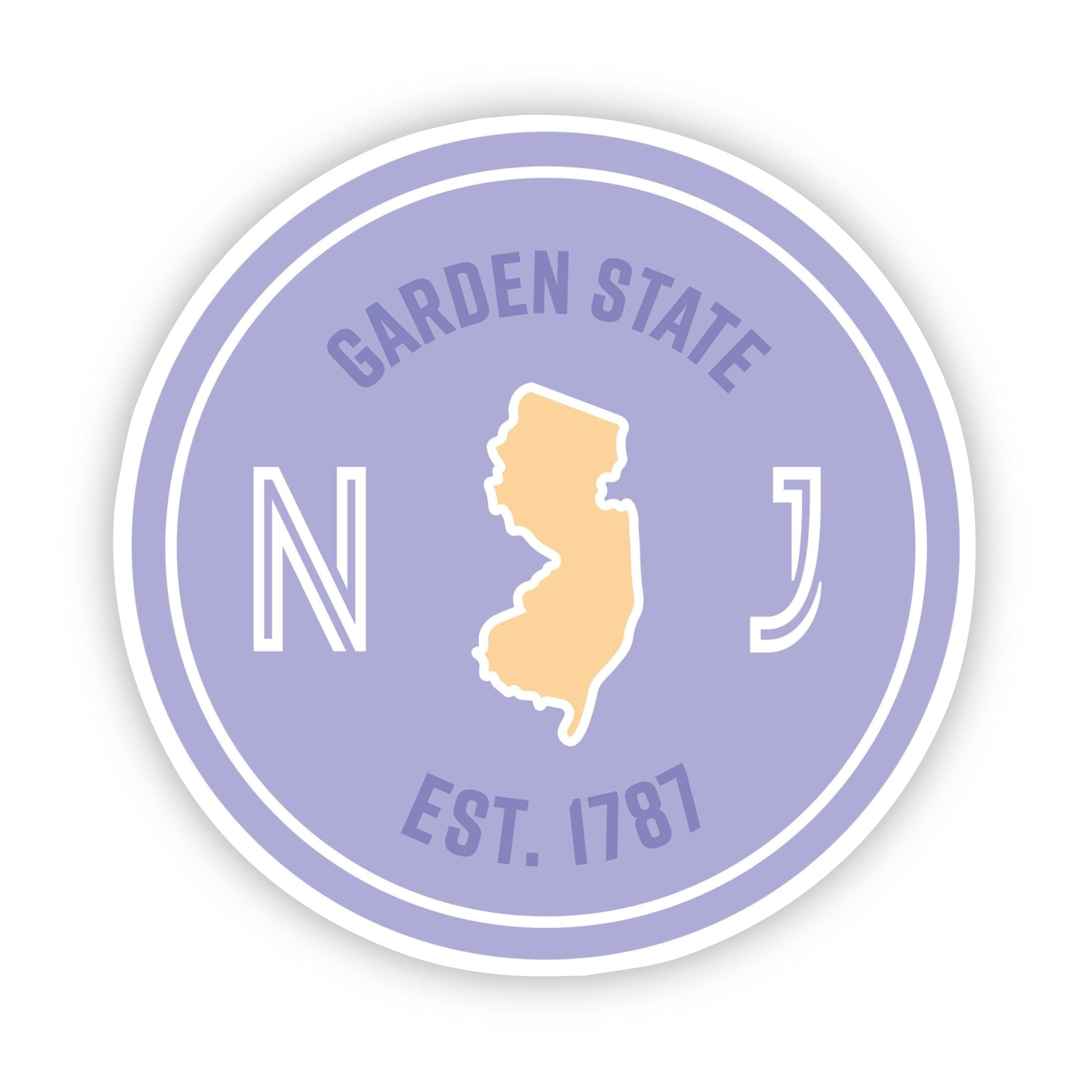  Garden State New Jersey Sticker、mySite、elrpsem3k