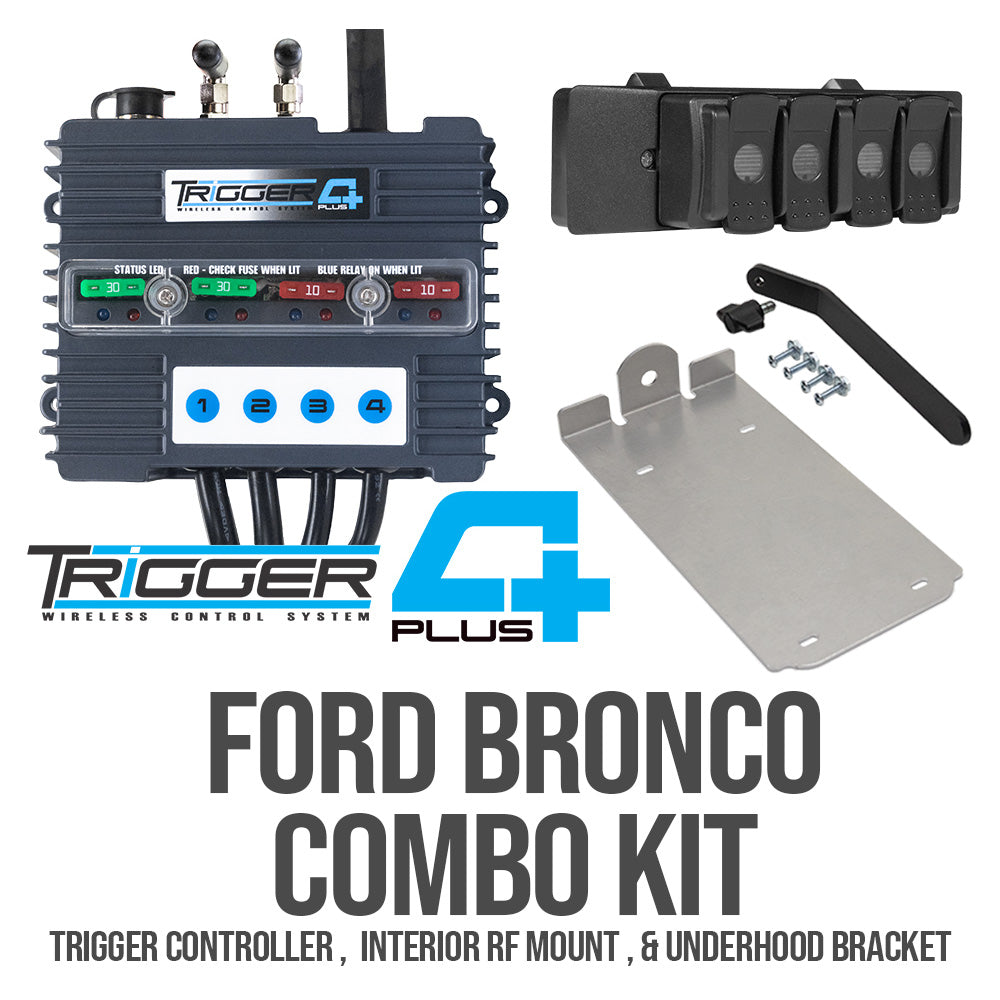 TRIGGER 4 PLUS Controller Ford Bronco 2021+ Combo Kit、mySite、nflplayoffbracketp