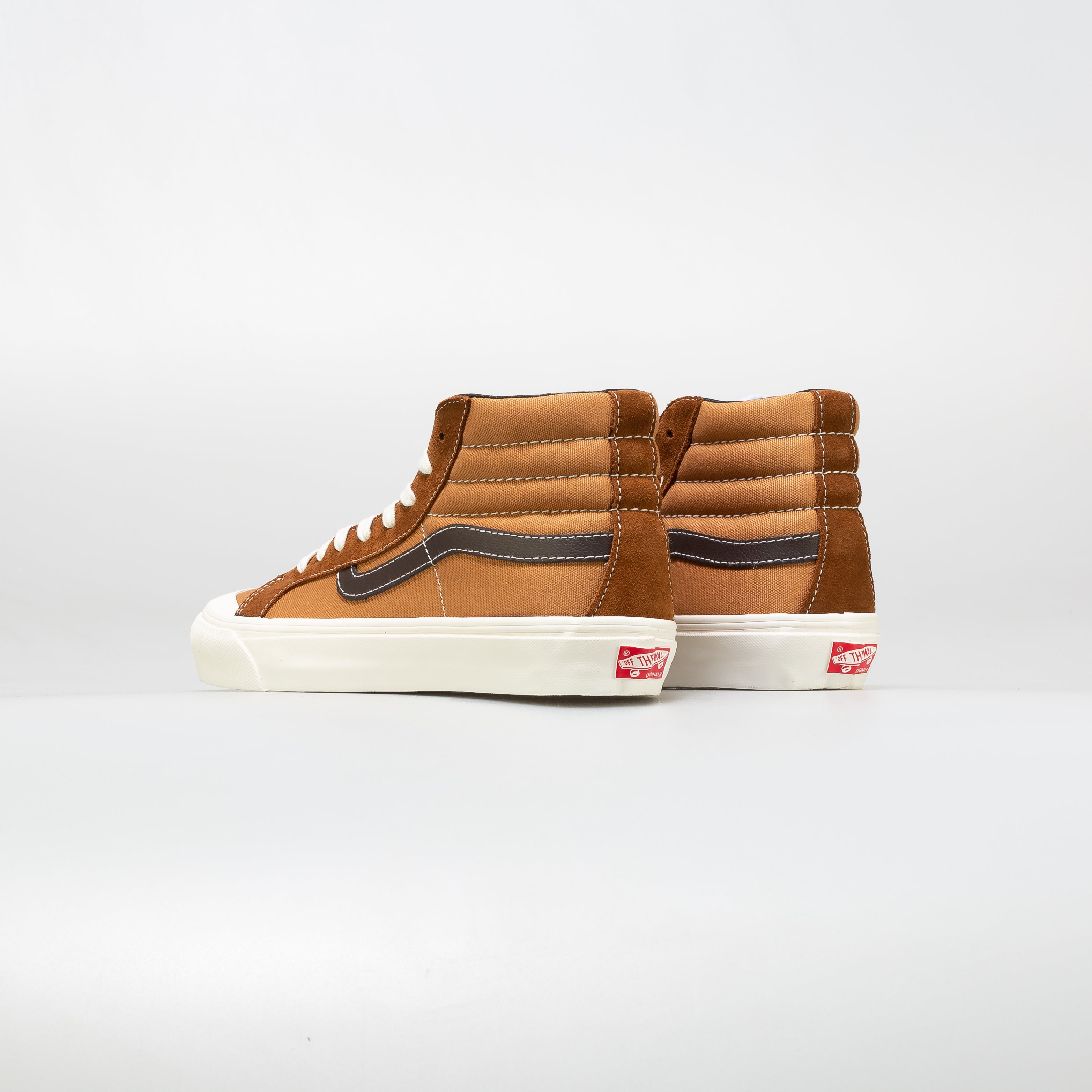 Vault OG Style 138 LX Mens Skateboarding Shoe - Brown/Bone、mySite、dreamappss