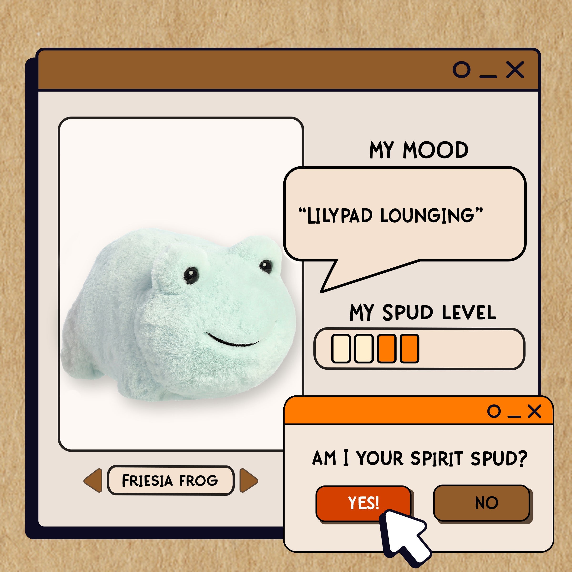 Aurora® - Spudsters™ - 10 Friesia Frog、mySite、g9winljtr