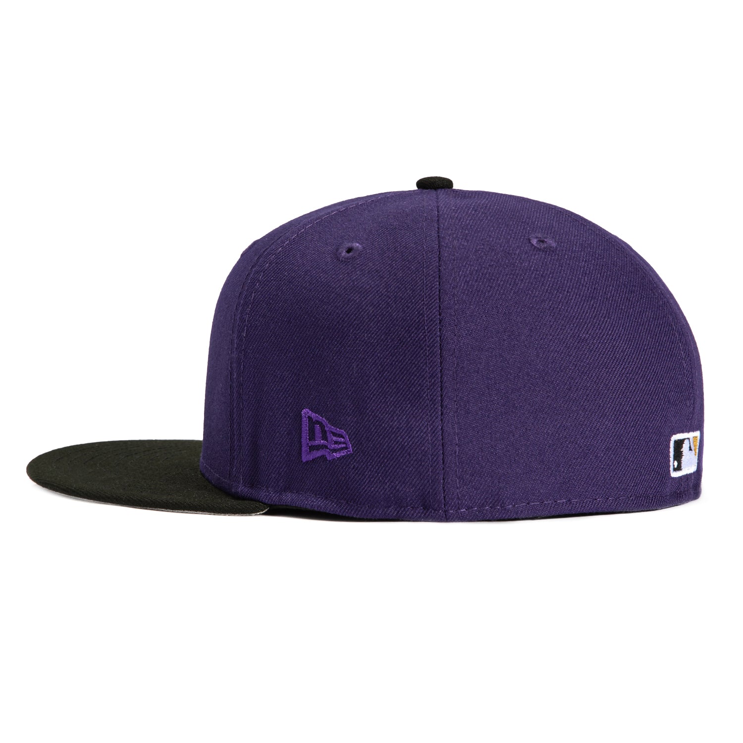 New Era 59Fifty Los Angeles Dodgers Hat - Purple, Black, Metallic Gold、mySite、vikingsvslions