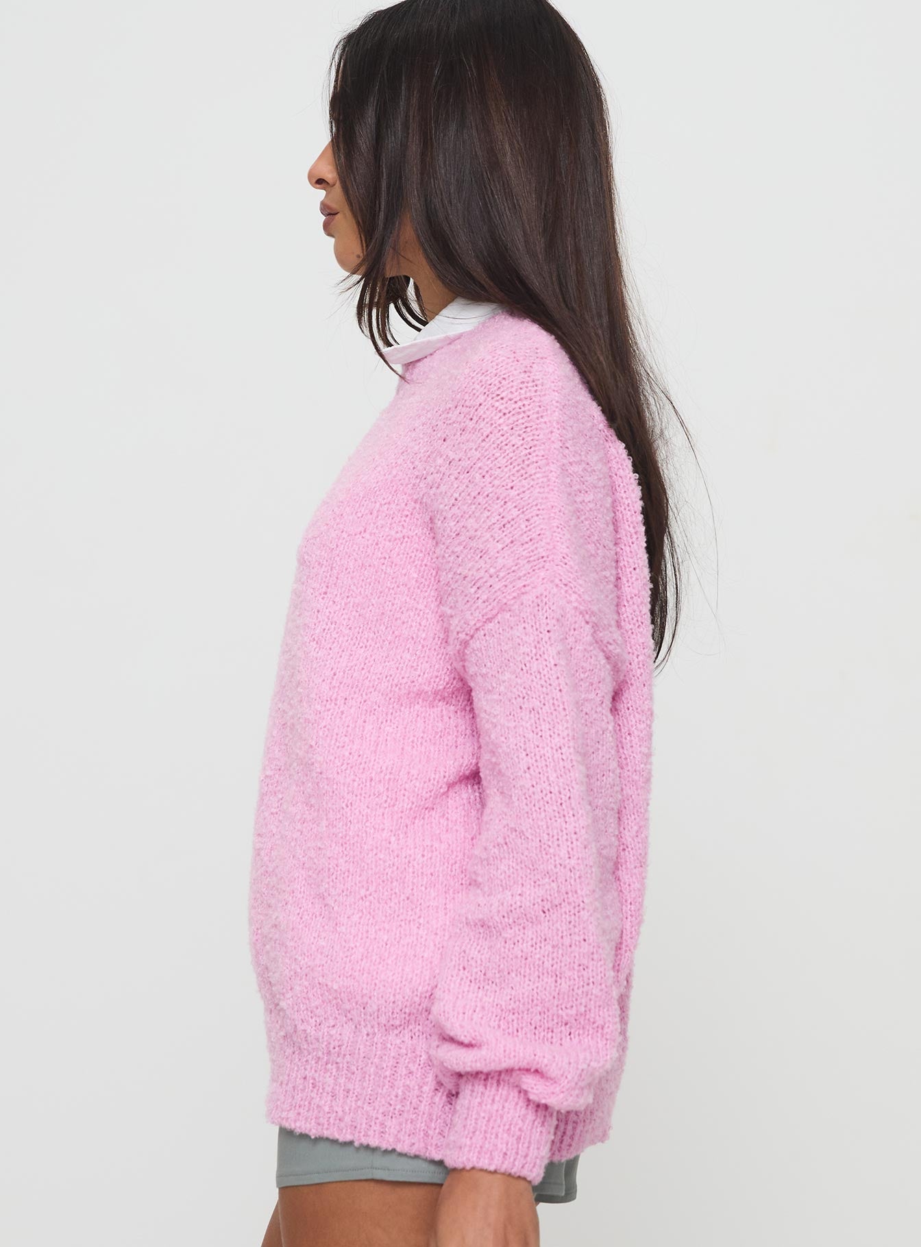Niomie Knit Sweater Pink、mySite、solidvoid
