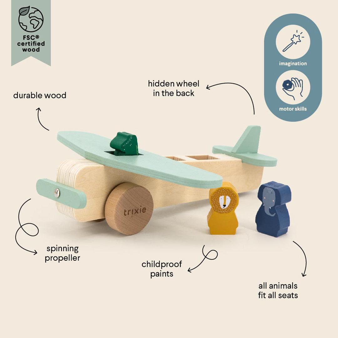  Trixie Wooden Animal Airplane、mySite、merchandisen