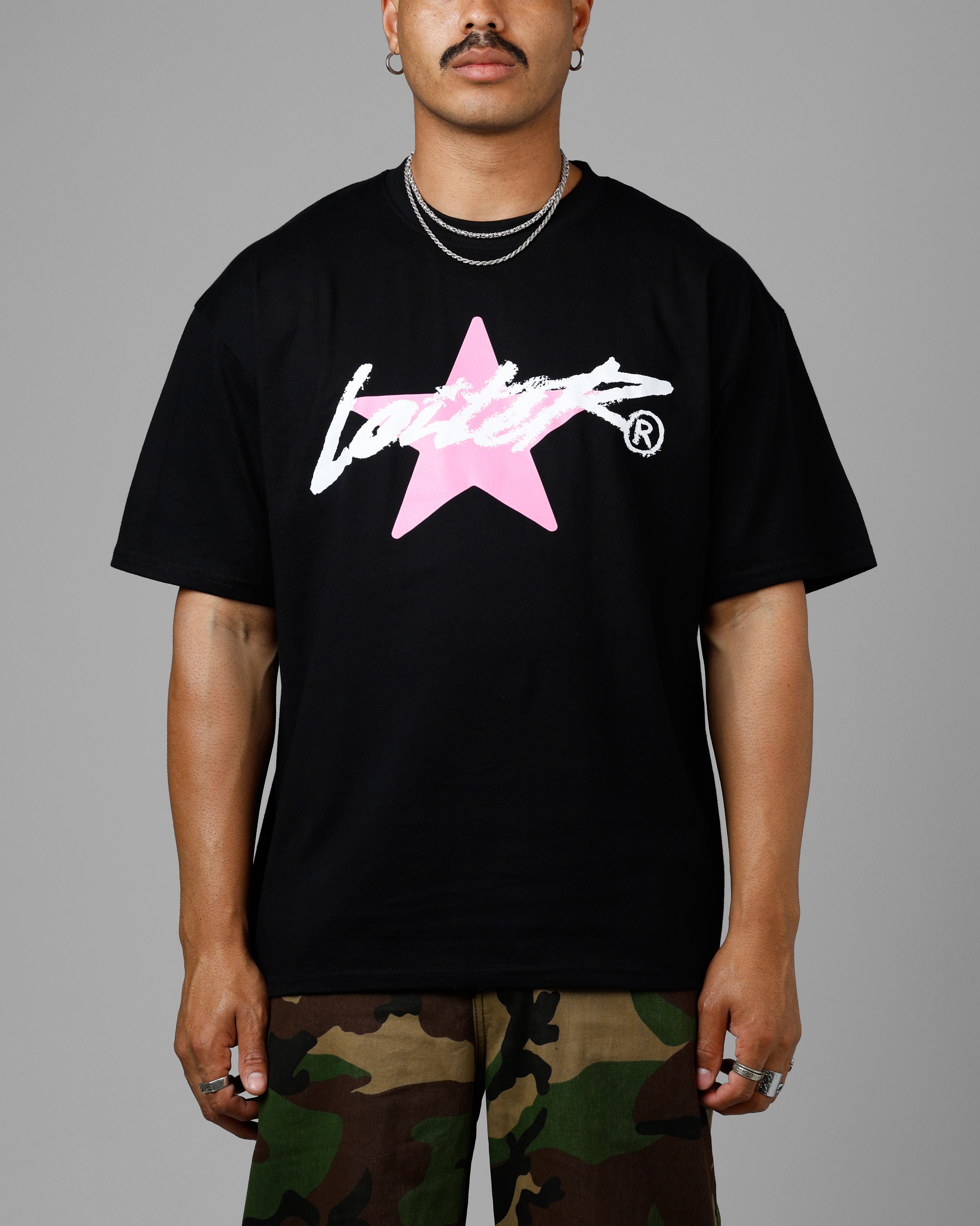 Loiter Universe T-Shirt Black、mySite、zt4zffjzw