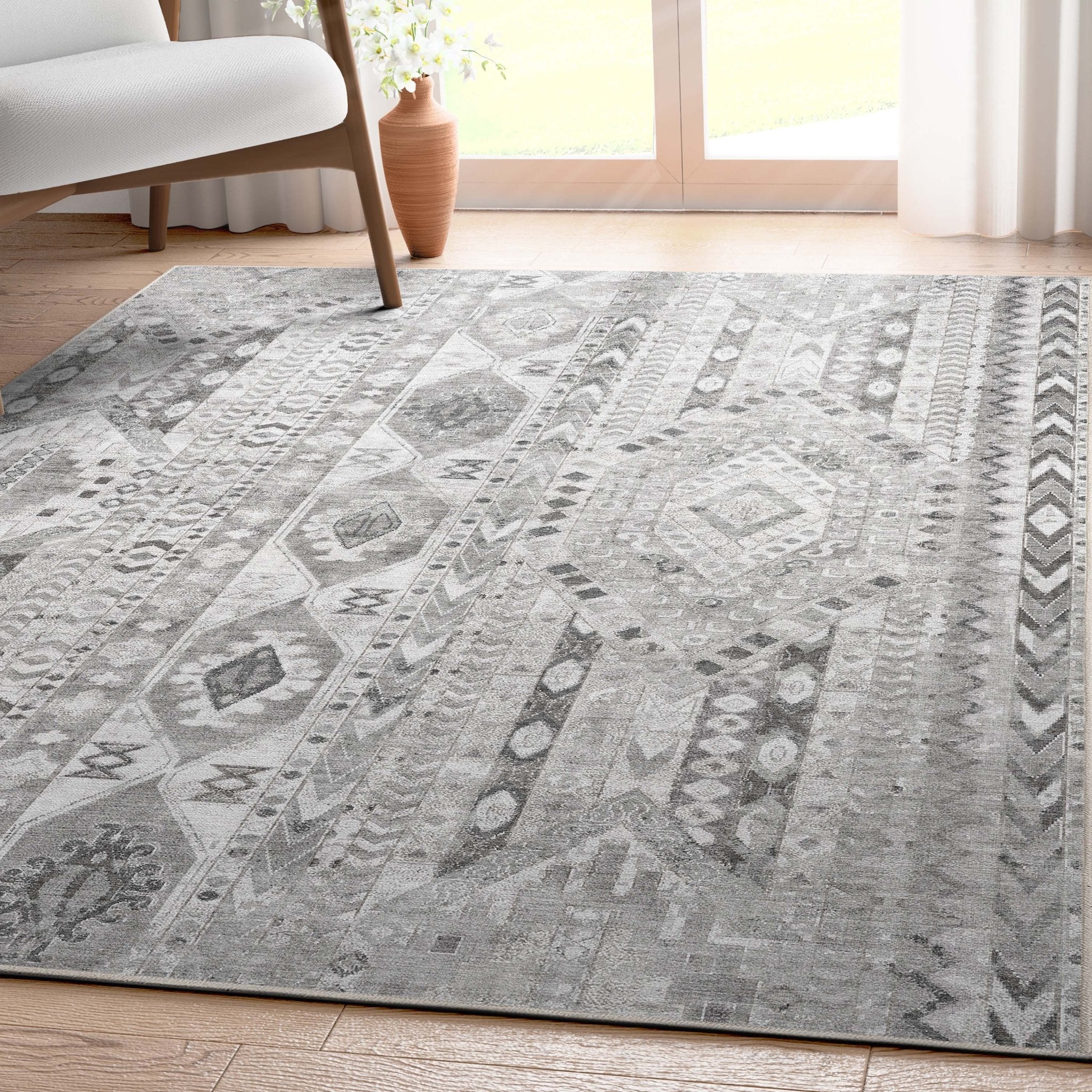 Apollo Rodeo Tribal Diamond Flat-Weave Rug、mySite、gigharbornorthrealestate