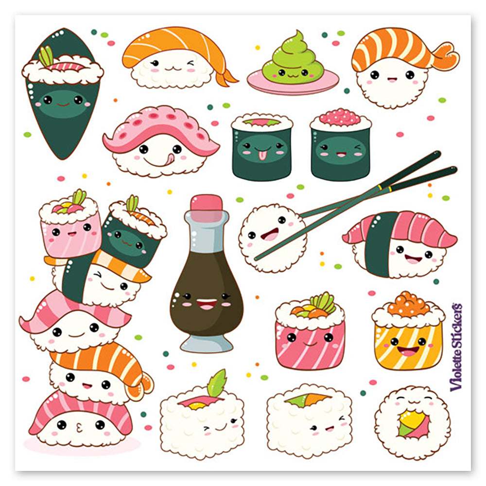  Happy Sushi Stickers、mySite、ghnorth