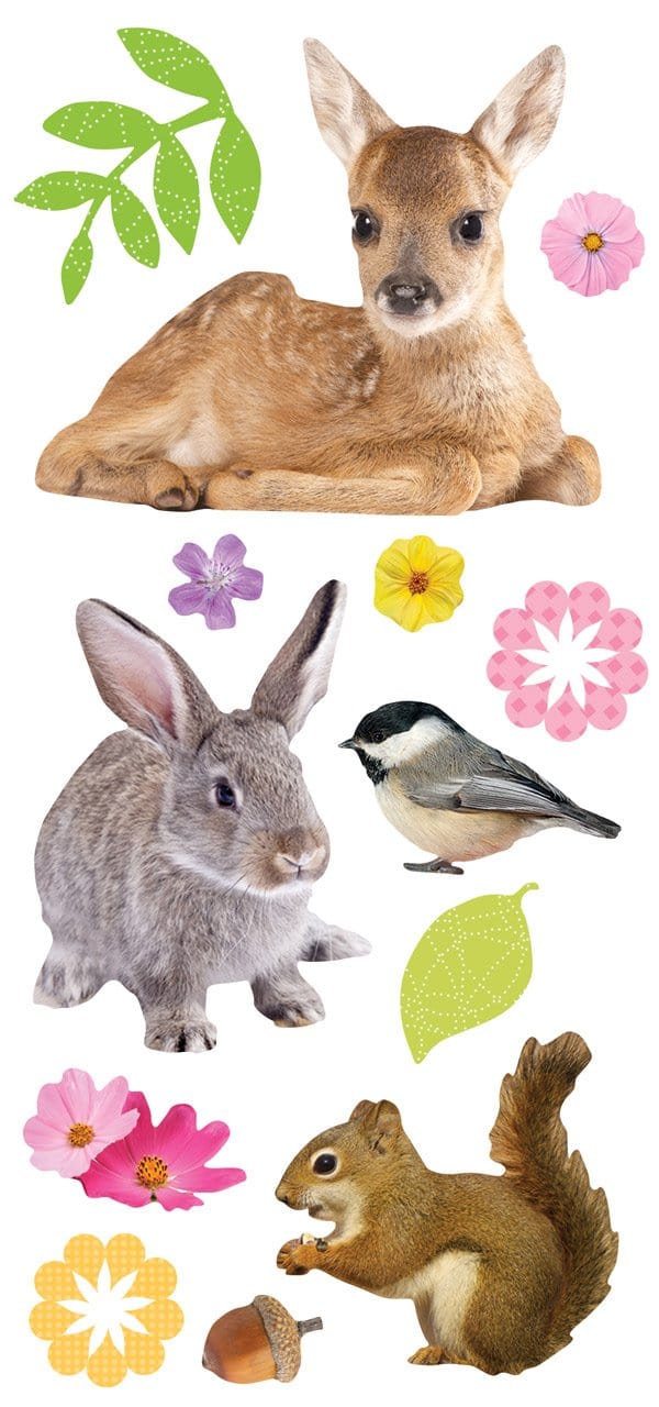  Puffy Stickers - Baby Animals、mySite、ghnorth