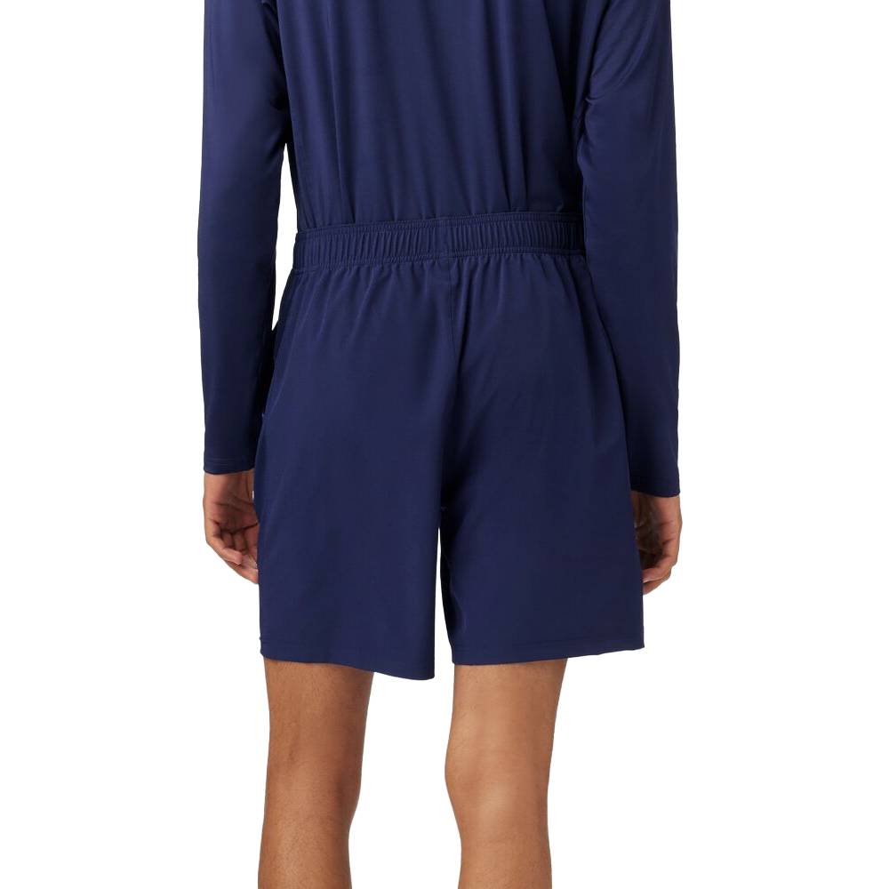 Fila Men's Piped Stretch Woven Short (Fila Navy/White)