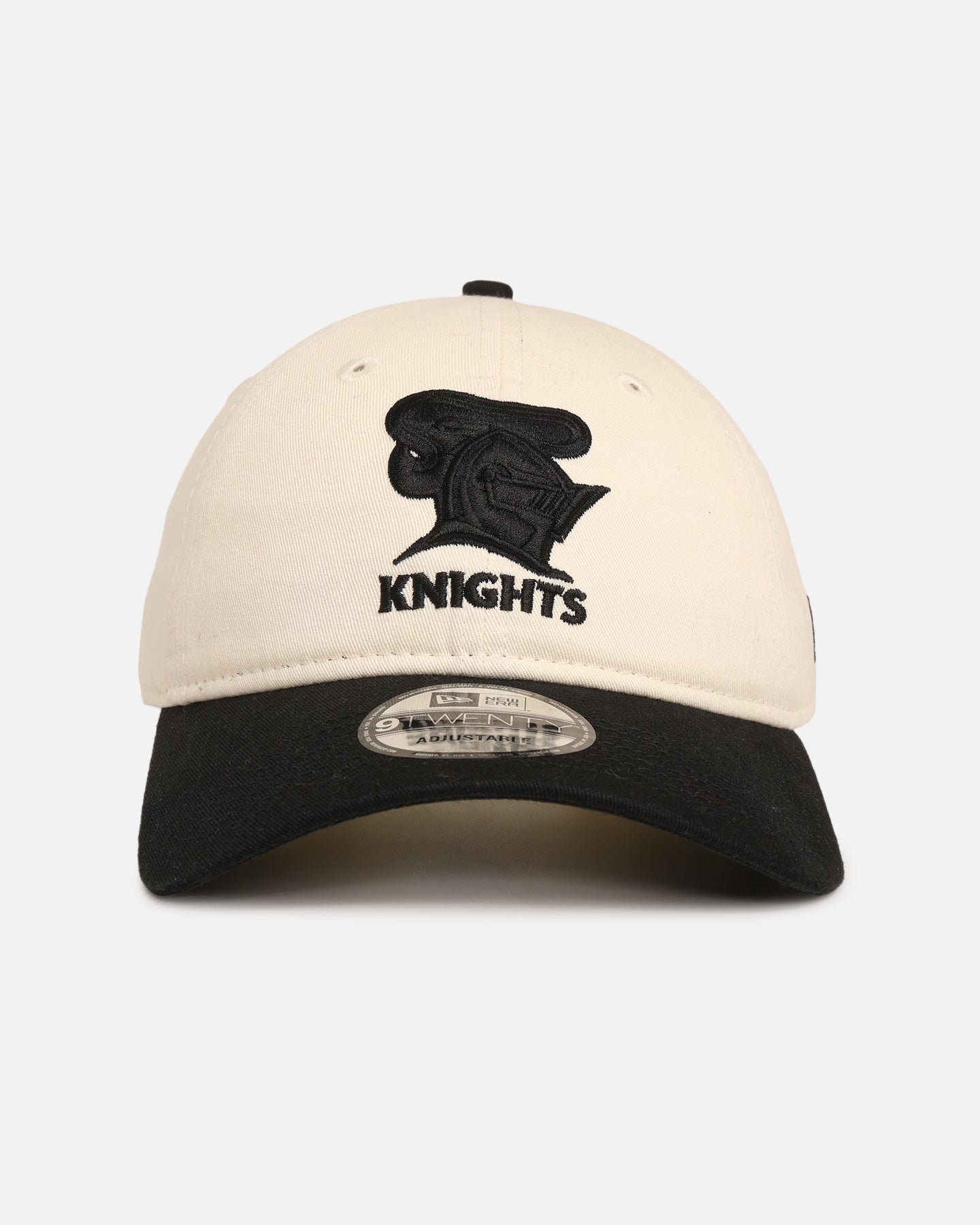 New Era Newcastle Knights 'NRL Two Tone' 9TWENTY Strapback Chrome White/Black、mySite、zt4zffjzw