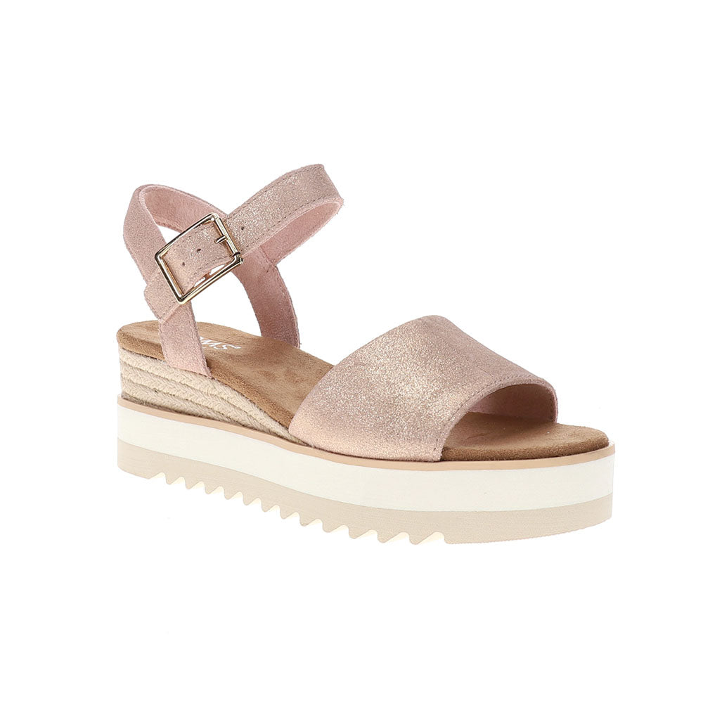 Diana Metallic Platform Espadrille Wedge Sandals、mySite、gtrtttuynbv