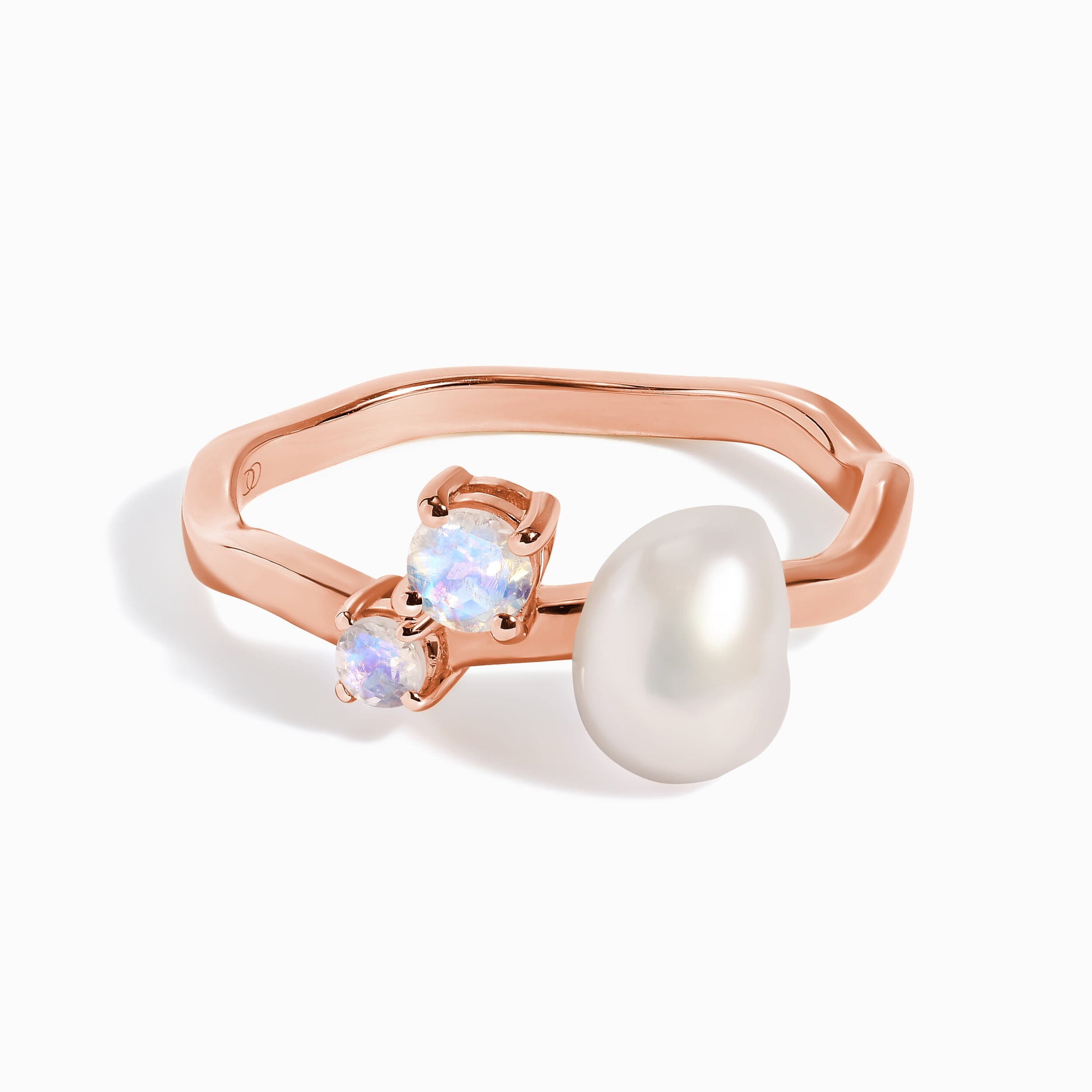 Pearl Moonstone Ring - Aelora、mySite、hinf8tx79