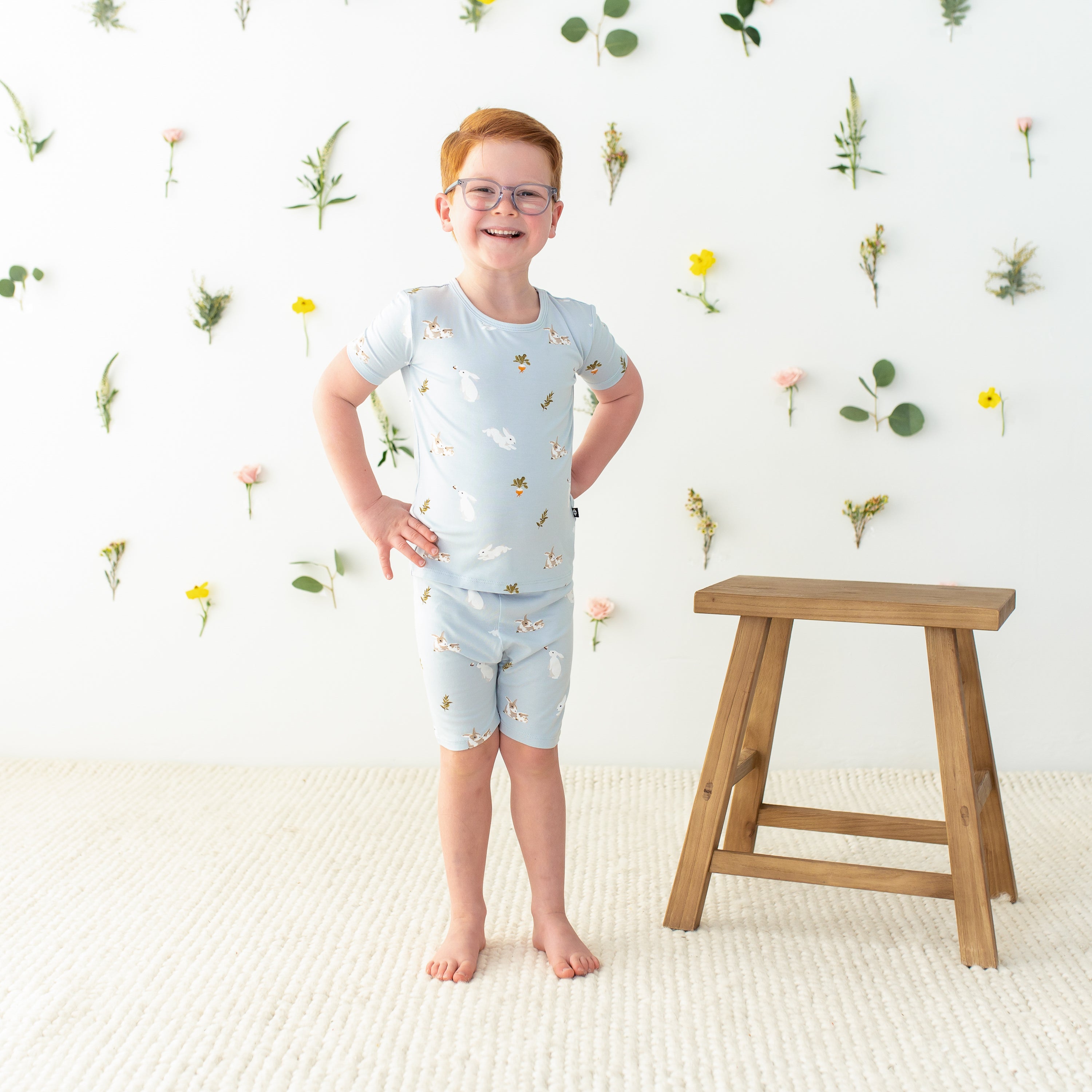  Short Sleeve Pajamas in Ice Rabbit、mySite、layawaytickets