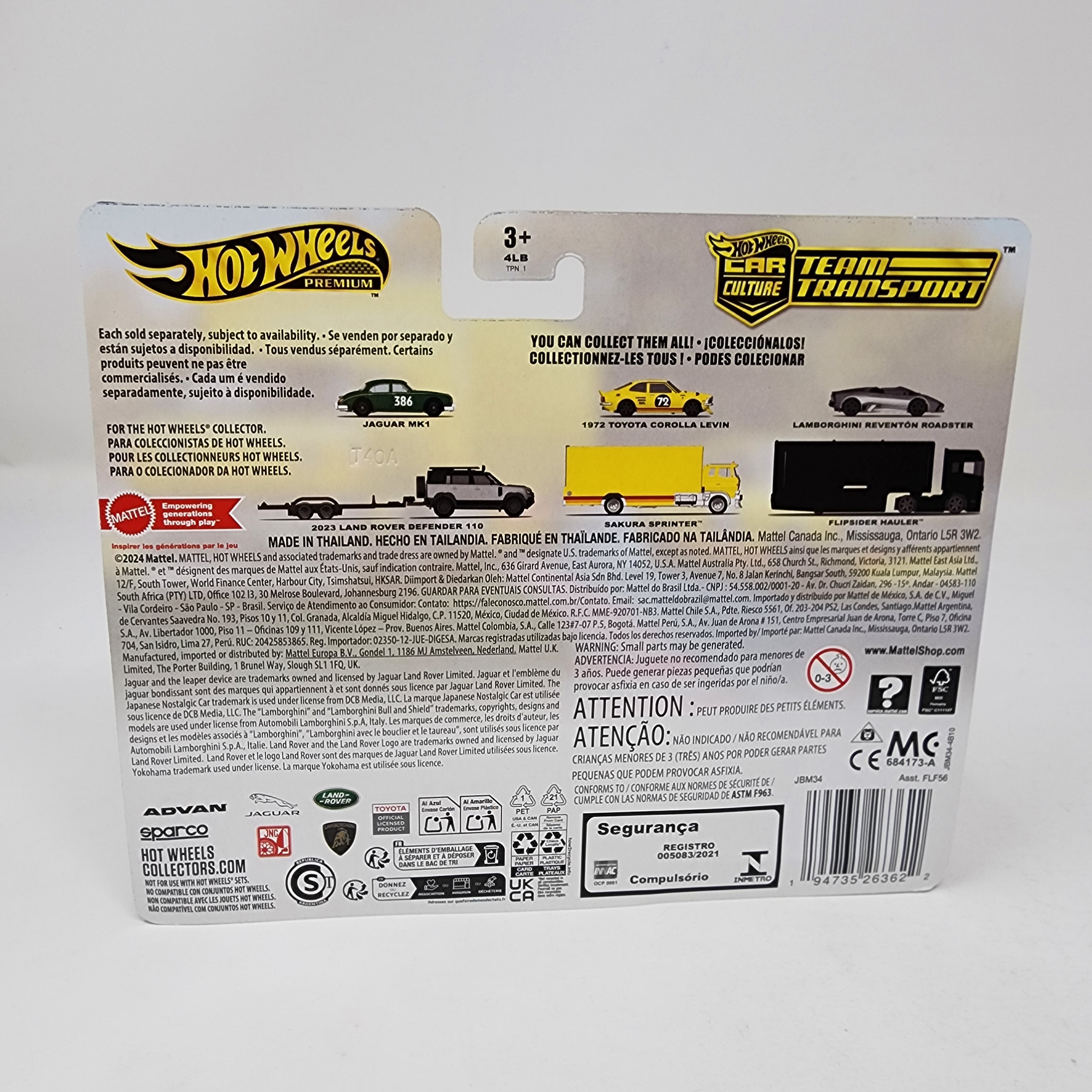 1972 Toyota Corolla Levin & Sakura Sprinter Hauler * 2024 Hot Wheels Team Transport Case E、mySite、hgirdovlk