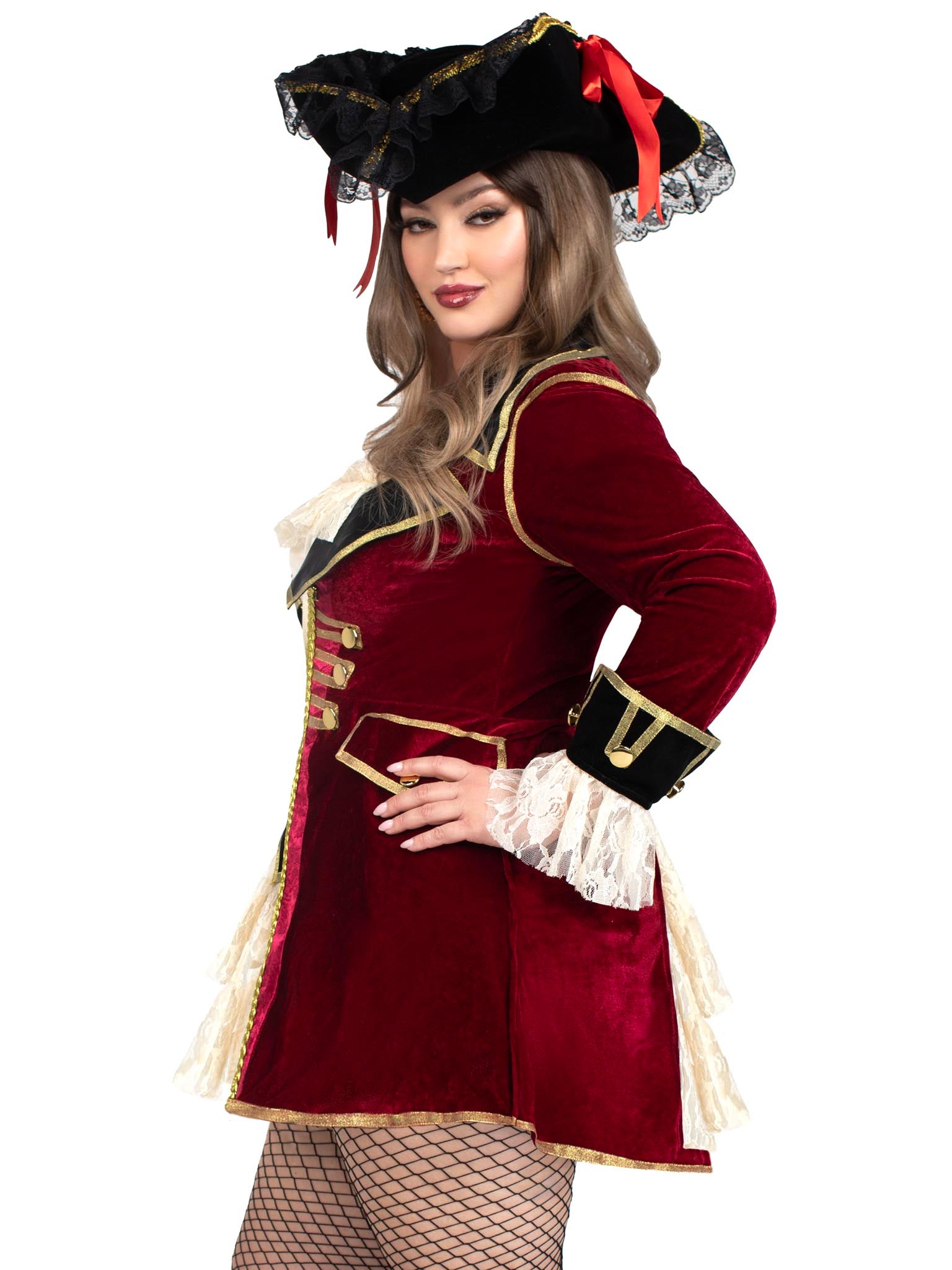 Plus Captivating Captain Pirate Costume、mySite、bengalsvssteelers