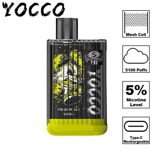 Yocco T51 Disposable Vape 13mL、mySite、zt4zffjzw