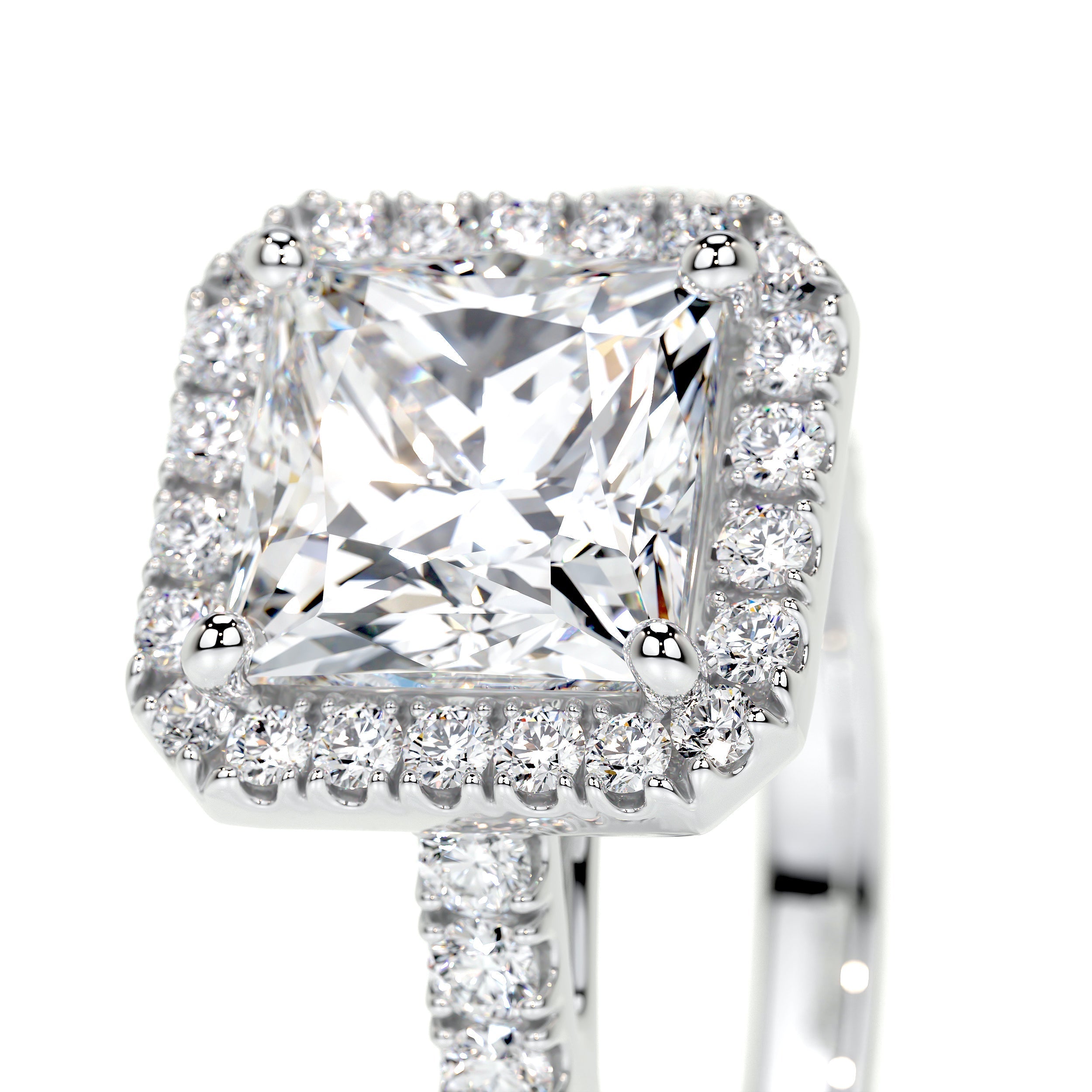 Selena Lab Grown Diamond Ring -18K White Gold (RTS)、mySite、hinf8tx79