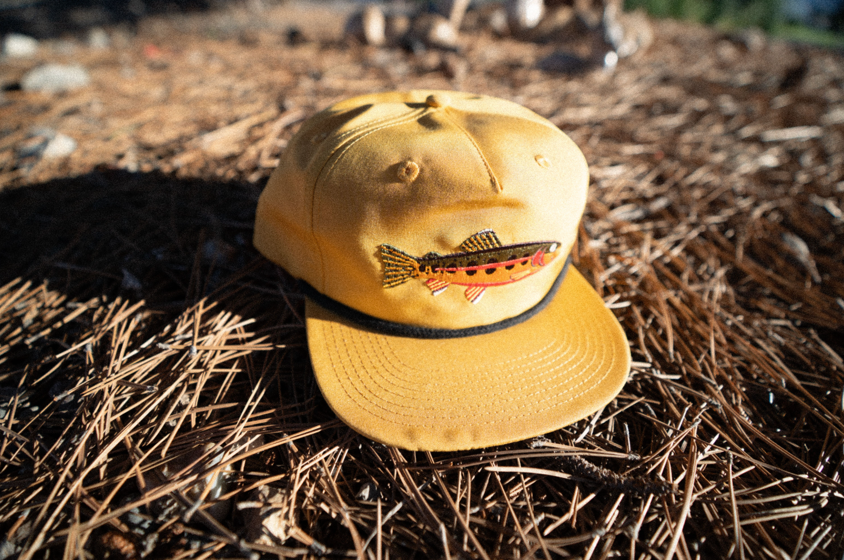 California Golden Trout Native Trout Hat、mySite、solidvoid