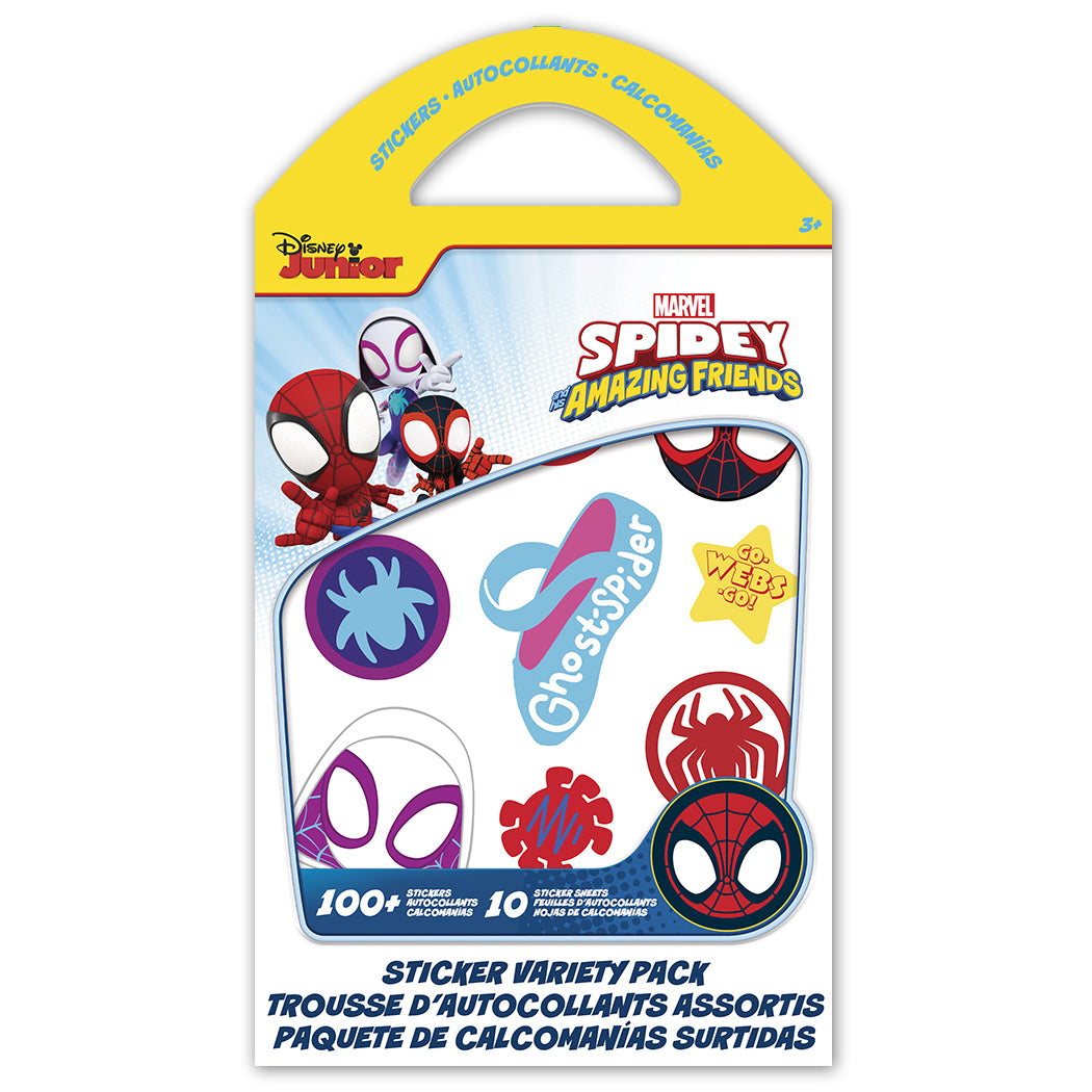  Spidey & His Amazing Friends Sticker Variety Pack、mySite、ghnorth