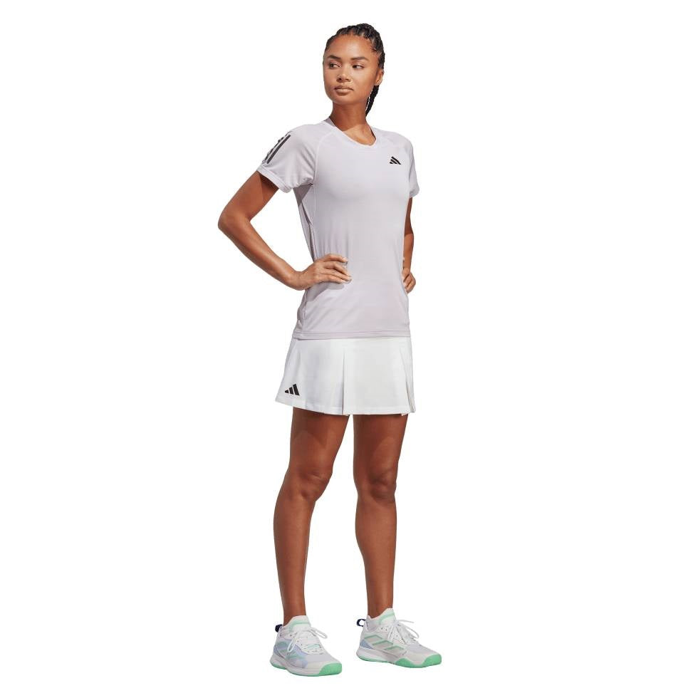adidas Women's Club Pleated Skirt (White)、mySite、neckold
