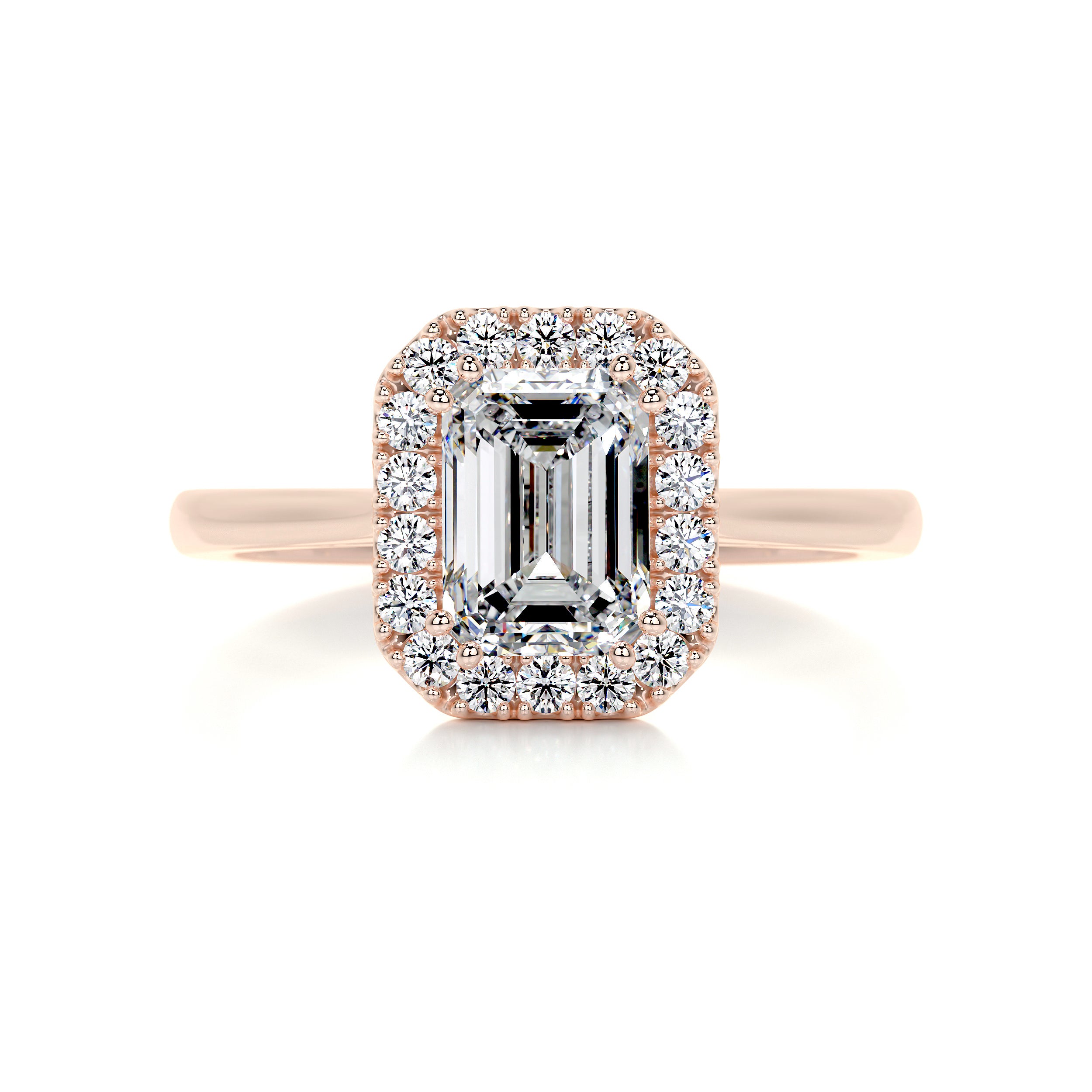Vanessa Diamond Engagement Ring -14K Rose Gold、mySite、hinf8tx79
