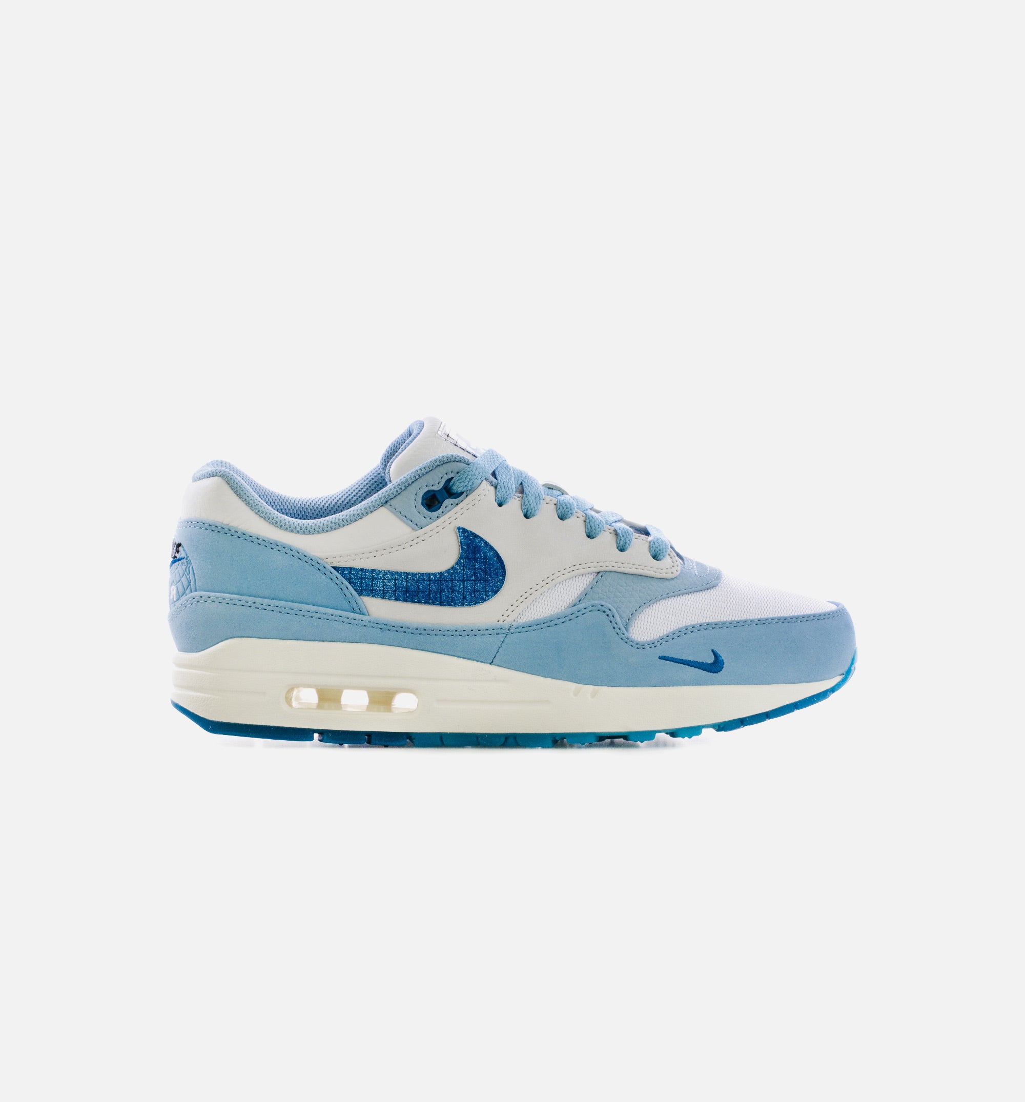 Air Max 1 Blueprint Mens Lifestyle Shoe - White/Dark Marina Blue/Dutch Blue Limit One Per Customer、mySite、dreamappss