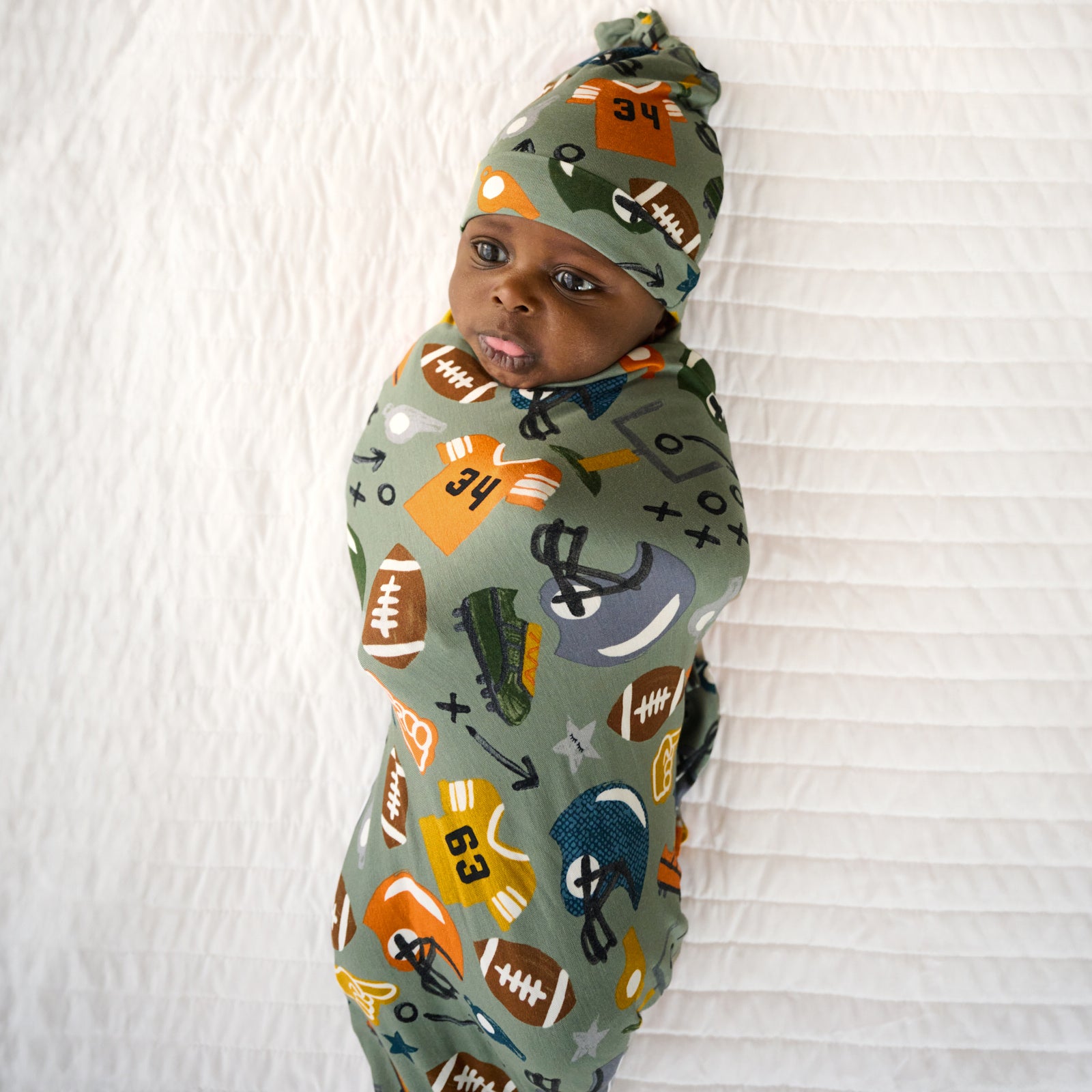  Touchdown Time Swaddle & Hat Set、mySite、layawaytickets