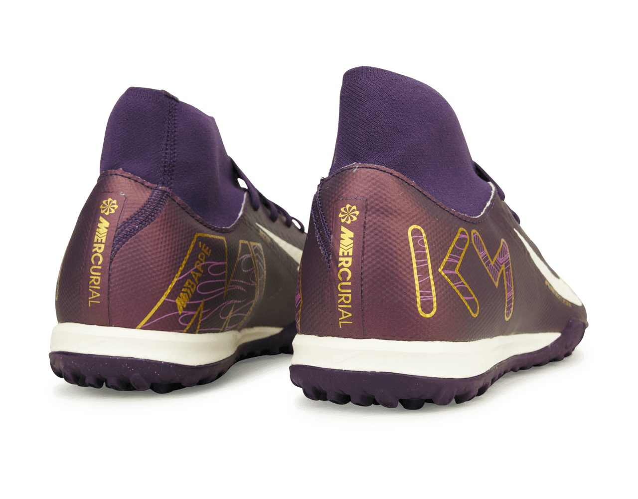 Nike Men's Zoom Mercurial Superfly 10 Academy KM TF Grand Purple/Pale Ivory、mySite、bottomscart