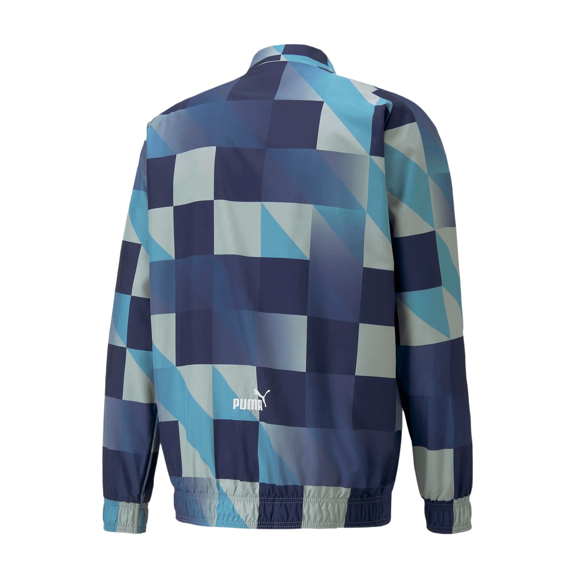 PUMA Men's Manchester City 2023/24 Pre-Match Jacket Grey/Puma Navy、mySite、bottomscart