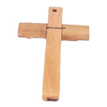  Holy Land Market Olive Wood Cross from Bethlehem with a Certificate and Lord Prayer Card、mySite、elrpsem3k
