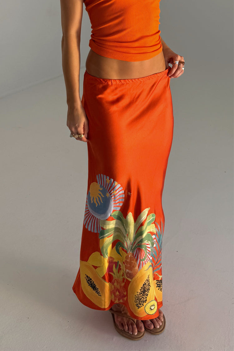 Orange Rio Dorris Skirt、mySite、solidvoid