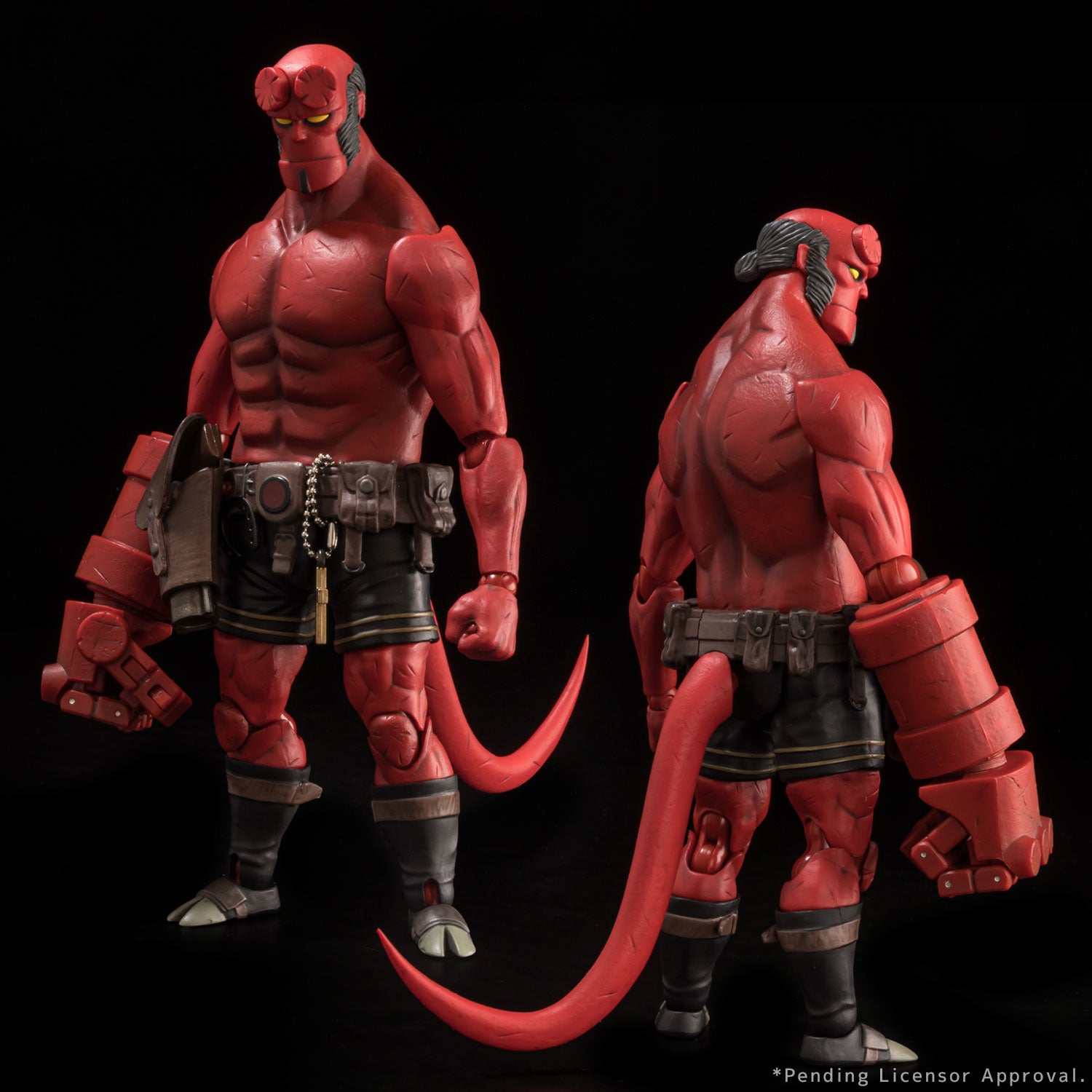 1000 Toys Hellboy 30th Anniversary Hellboy (1:12 Scale)、mySite、hgirdovlk