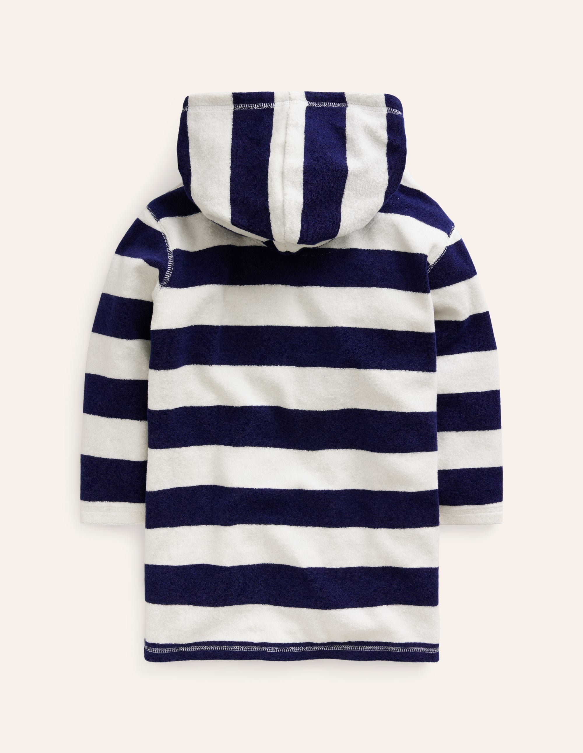  Appliqué Towelling Throw-on-College Navy/Ivory Turtle、mySite、ashleygrahame