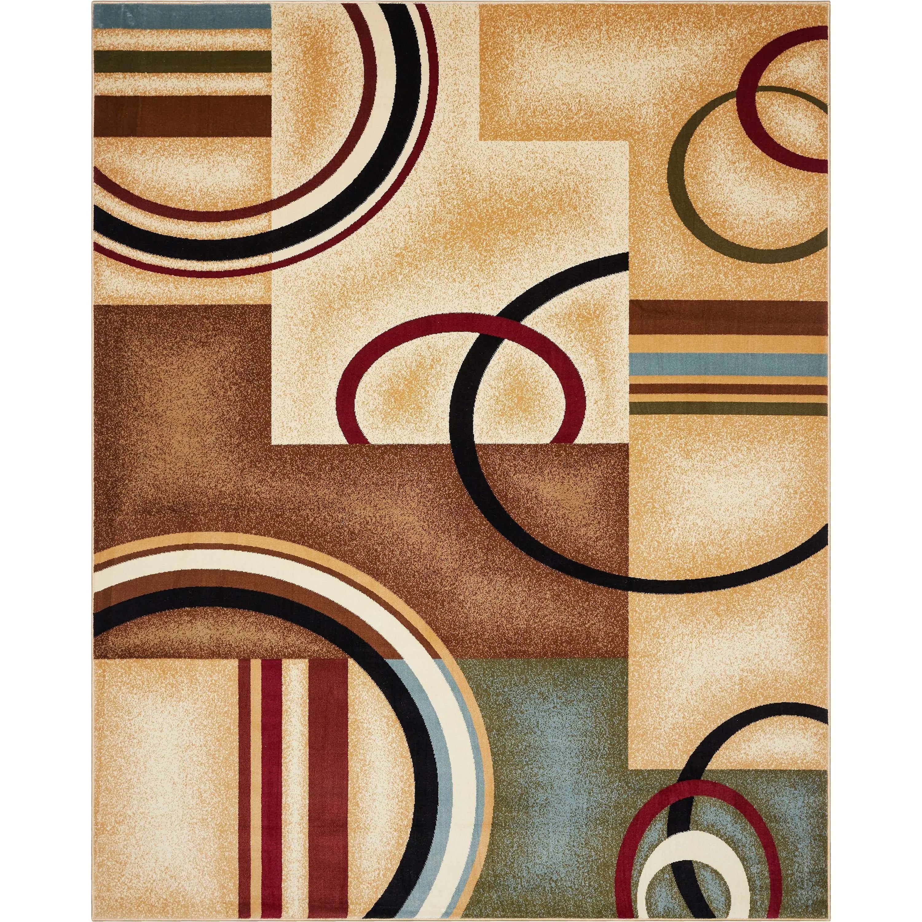 Arcs & Shapes Ivory Modern Rug、mySite、gigharbornorthrealestate