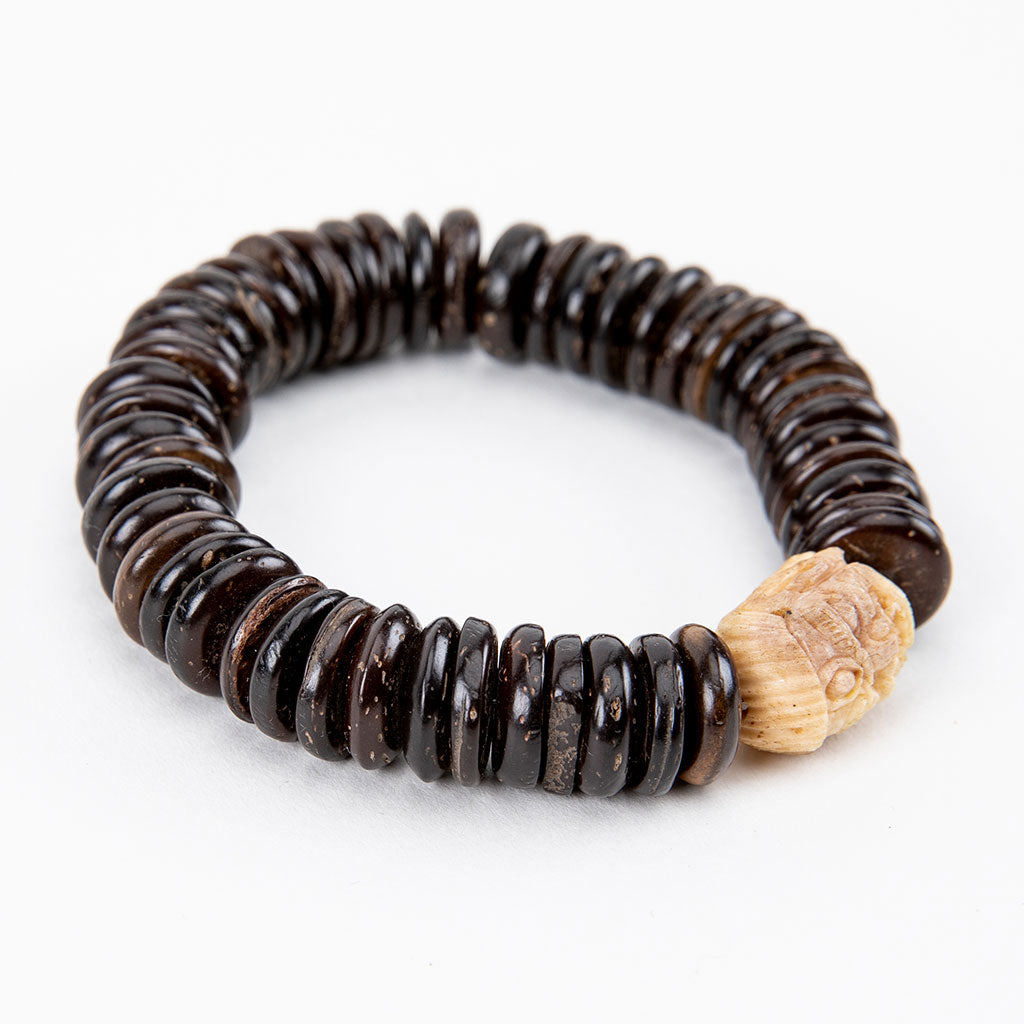 Mahakala Black Bone Bracelet、mySite、topwebapps