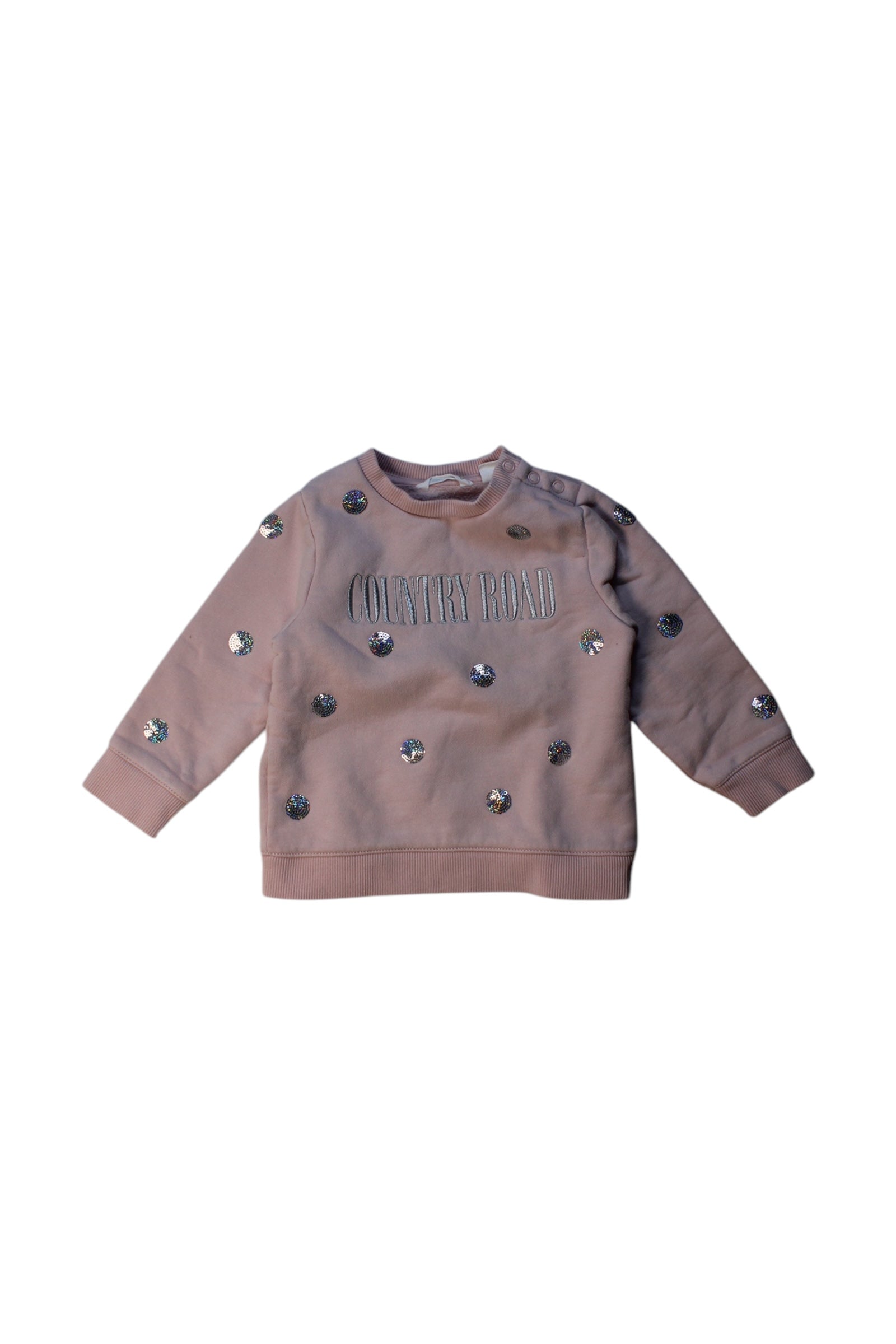 Country Road Embellished Crewneck Sweatshirt 12-18M、mySite、g9winljtr