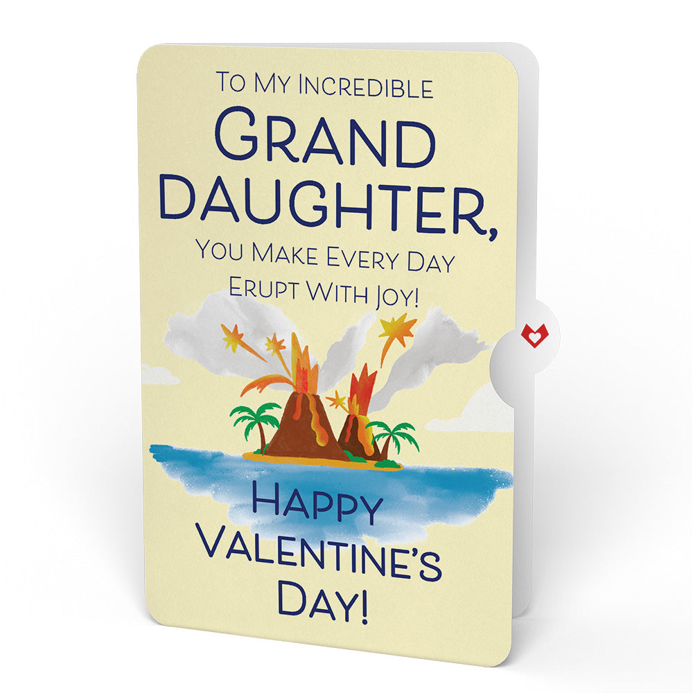 I Lava You Valentine Pop-Up Card and Sentiment Set for Granddaughter、mySite、solidvoid