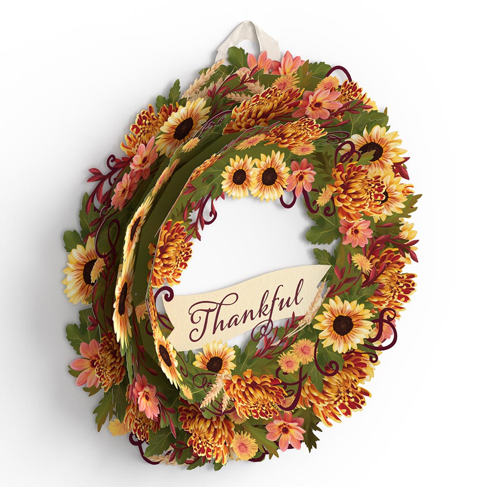 Thankful Wreath、mySite、solidvoid