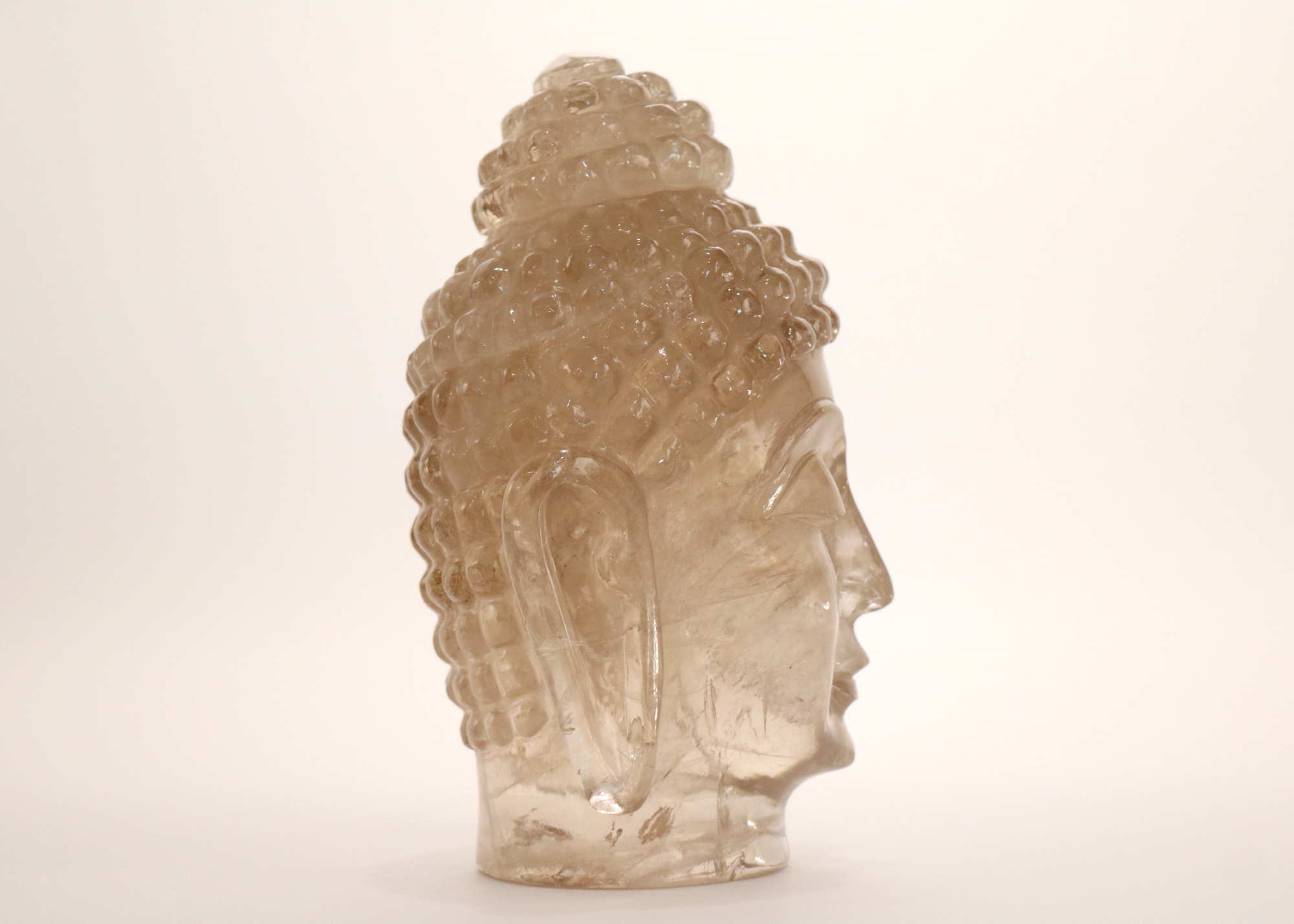 Buddha Head - Smoky Quartz (Large, 23cm)、mySite、topwebapps